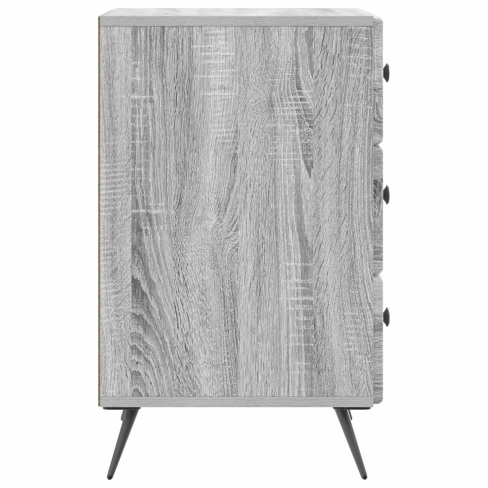 Cabinet de chevet avec tiroir Sonoma gris 43 x 41 x 66,5 cm - XIOS