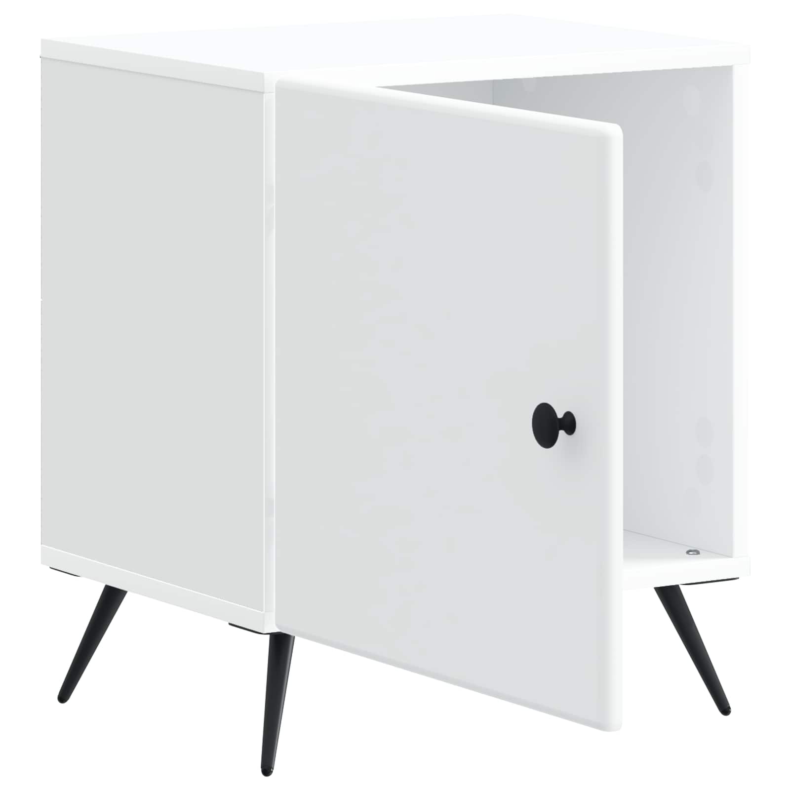Cabinet de chevet 2 pcs Blanc 43 x 34,5 x 50 cm - XIOS