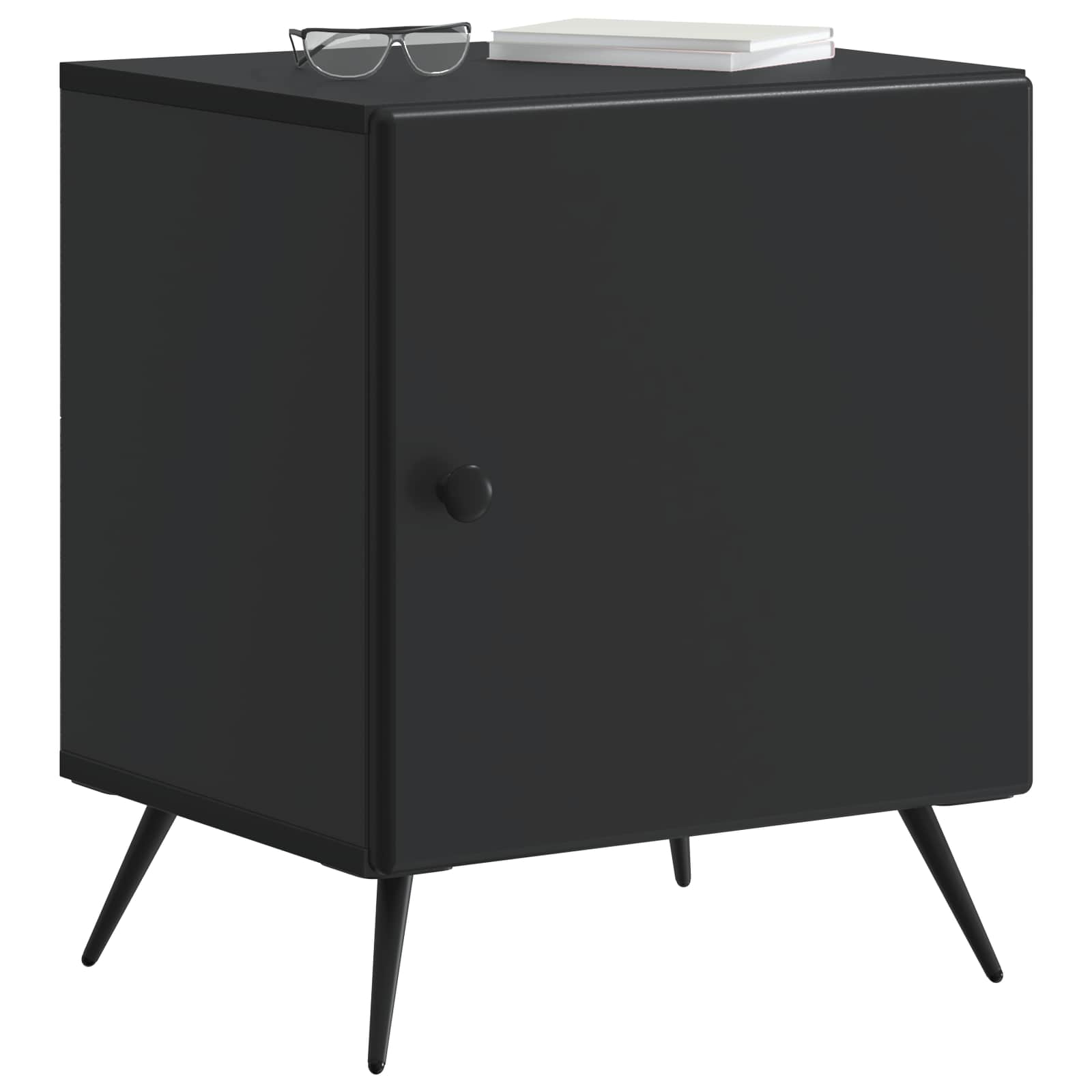 Cabinet de chevet 2 pcs Noir 43 x 34,5 x 50 cm - XIOS