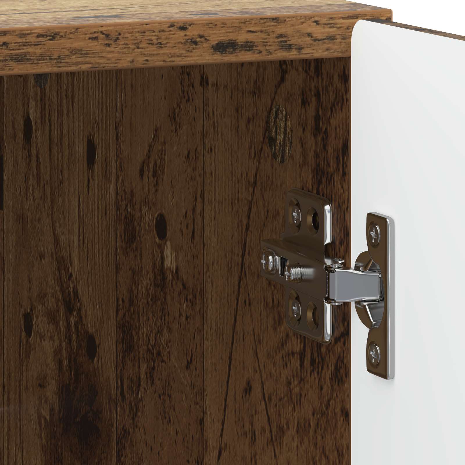 Cabinet de chevet 2 pcs Bois ancien 43 x 34,5 x 50 cm - XIOS