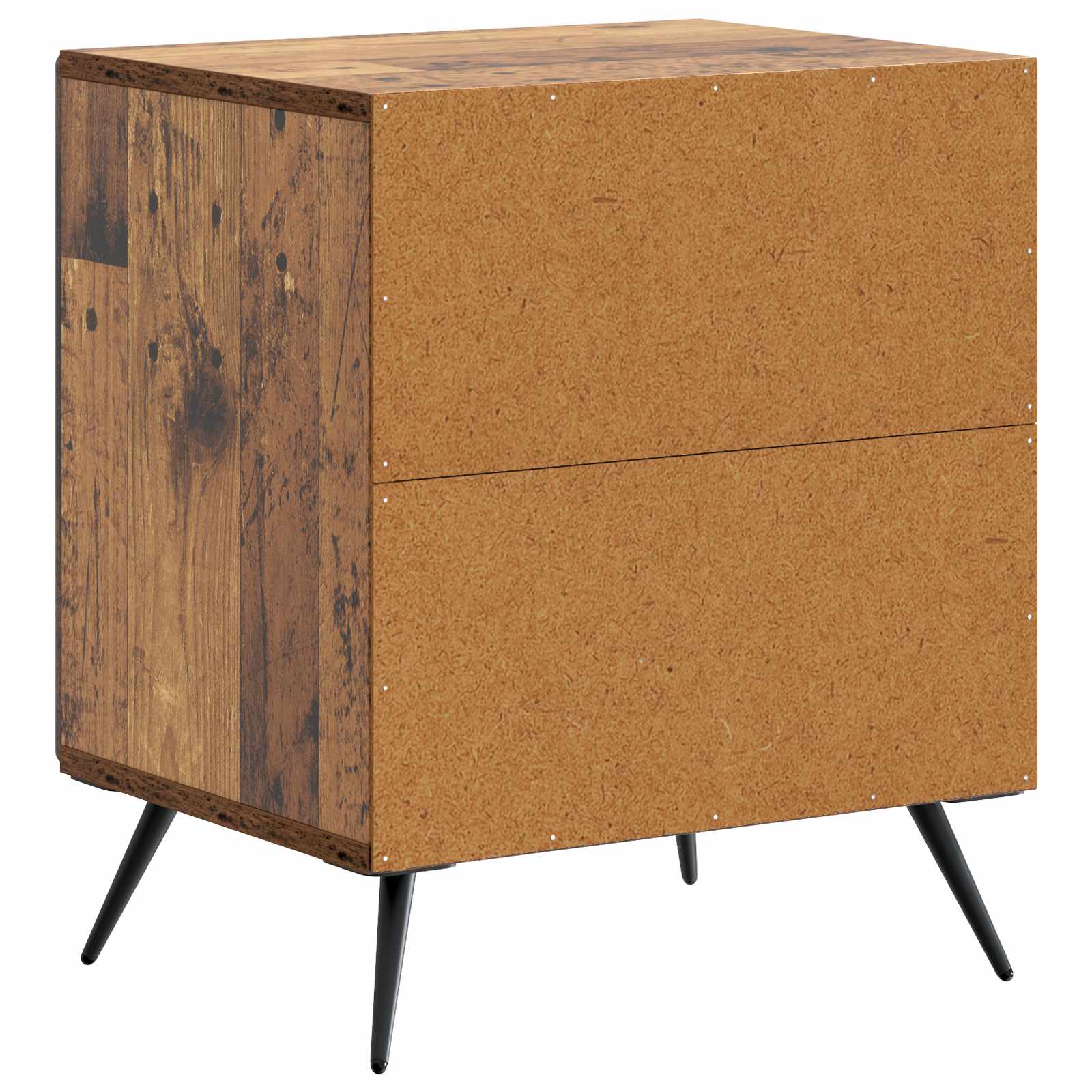 Cabinet de chevet 2 pcs Bois ancien 43 x 34,5 x 50 cm - XIOS