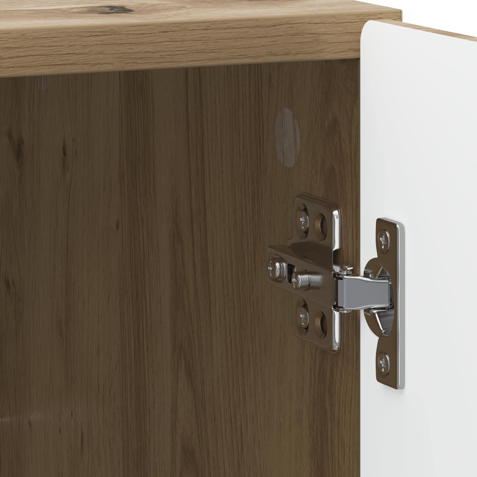 Cabinet de chevet 2 pcs Chêne artisanal 43 x 34,5 x 50 cm - XIOS
