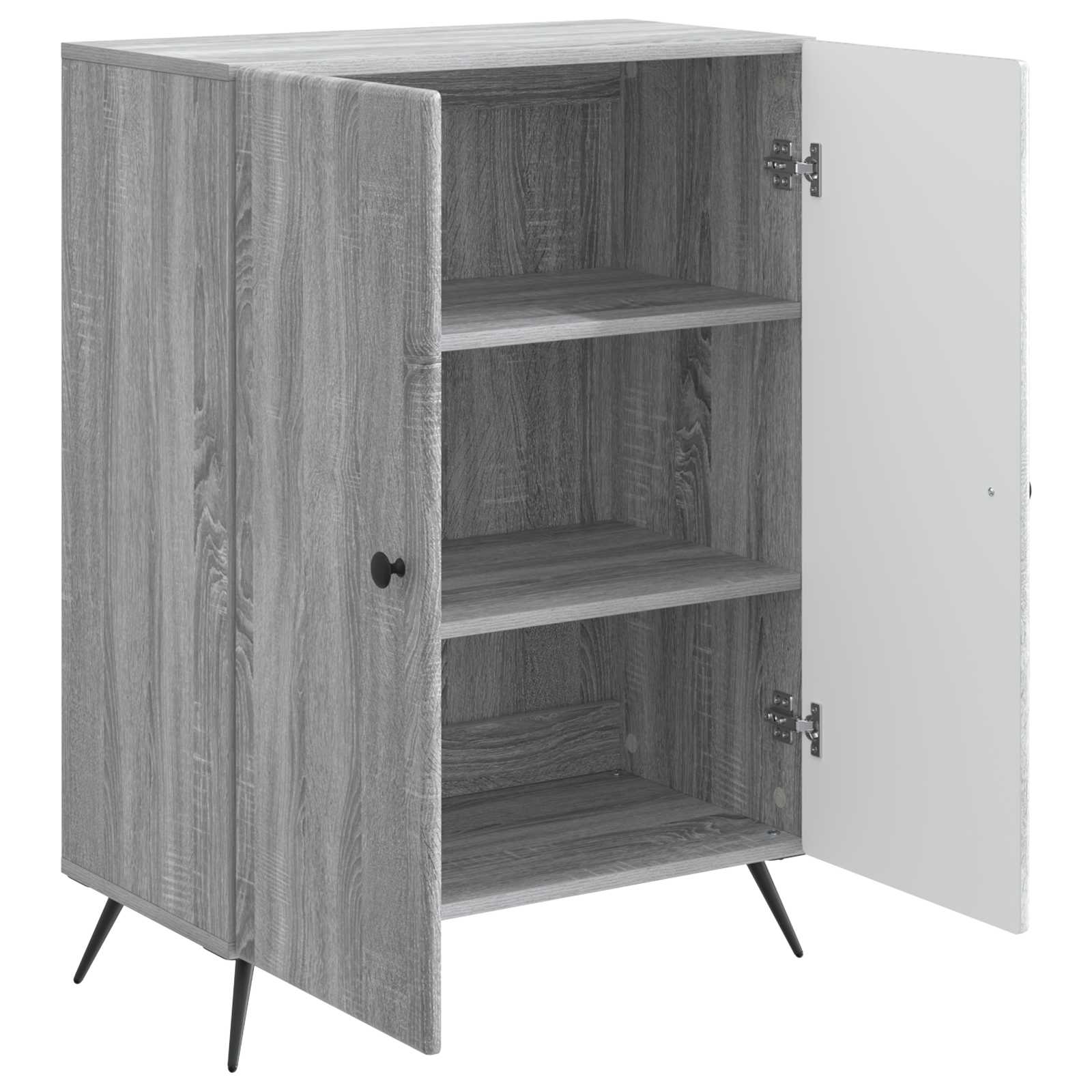Buffet Sonoma gris 66 x 34,5 x 90 cm Bois d'ingénierie - XIOS