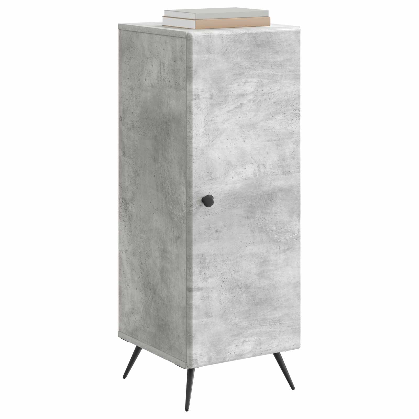 Buffet Gris béton 33 x 34,5 x 90 cm Bois d'ingénierie - XIOS