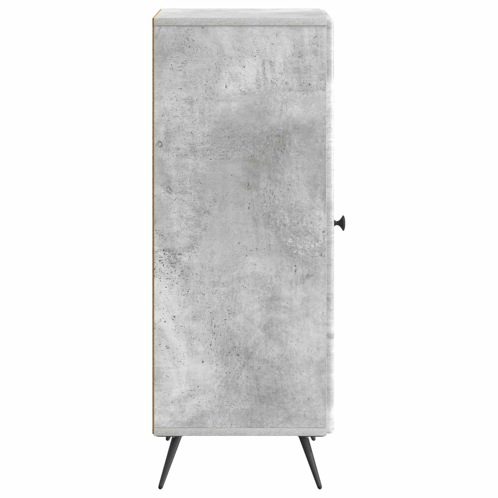 Buffet Gris béton 33 x 34,5 x 90 cm Bois d'ingénierie - XIOS