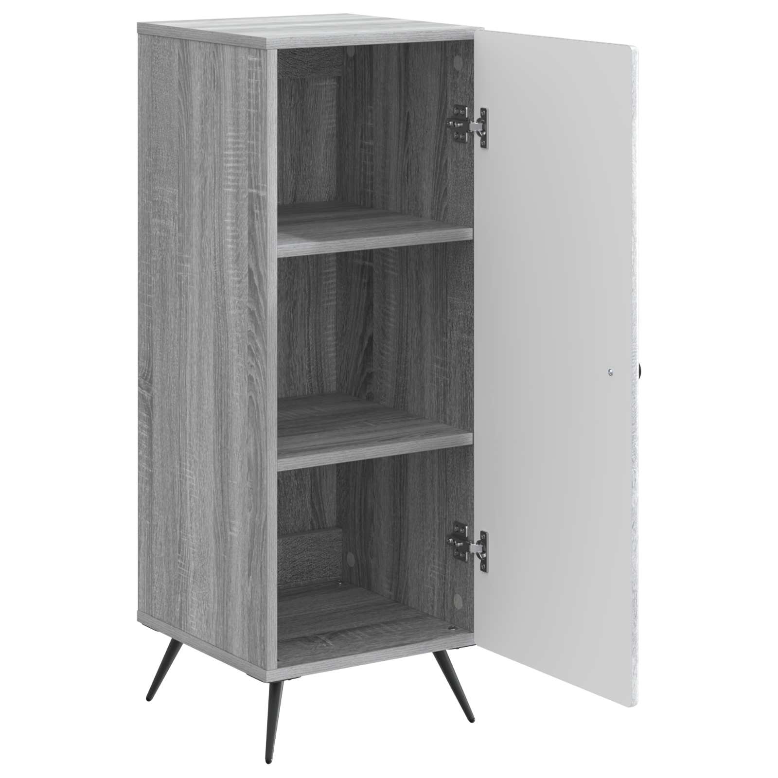 Buffet Sonoma gris 33 x 34,5 x 90 cm Bois d'ingénierie - XIOS
