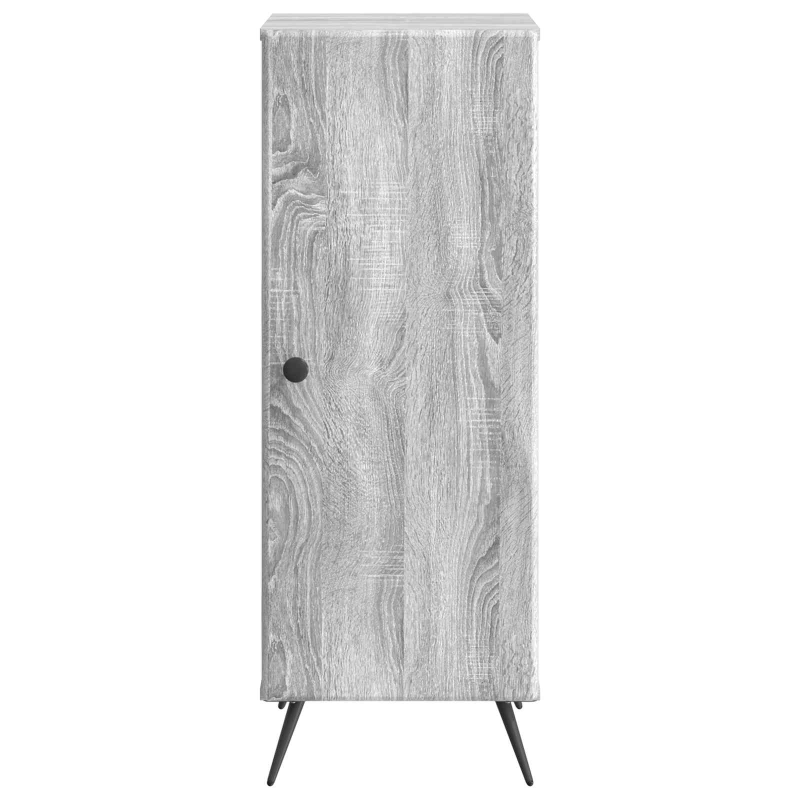 Buffet Sonoma gris 33 x 34,5 x 90 cm Bois d'ingénierie - XIOS