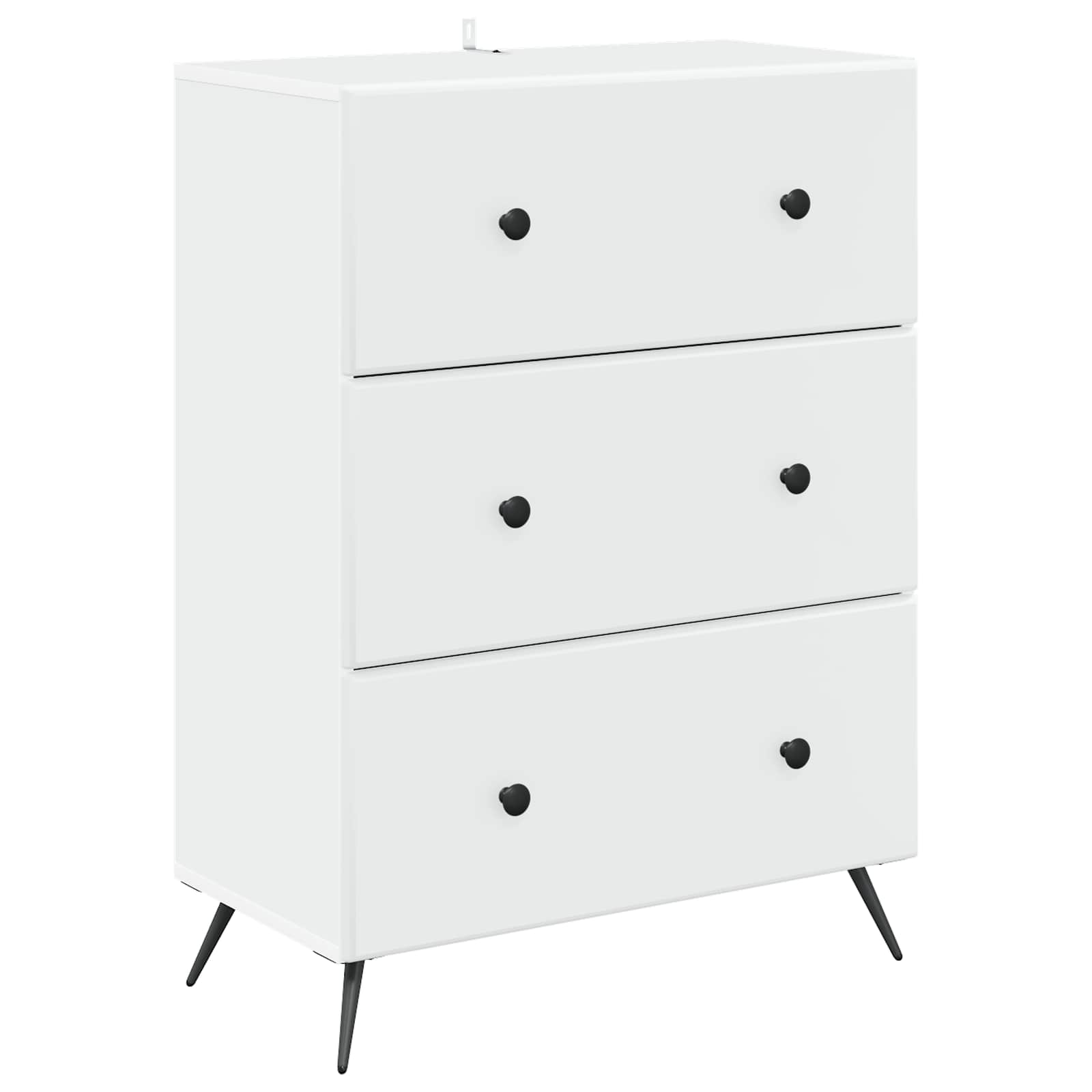 Armoire à tiroirs Blanc 66 x 34,5 x 90 cm Bois d'ingénierie - XIOS