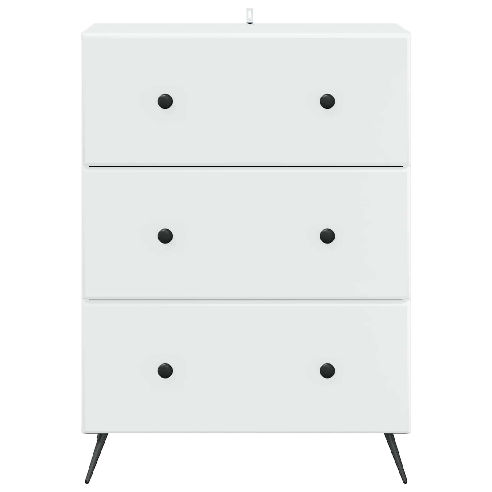 Armoire à tiroirs Blanc 66 x 34,5 x 90 cm Bois d'ingénierie - XIOS