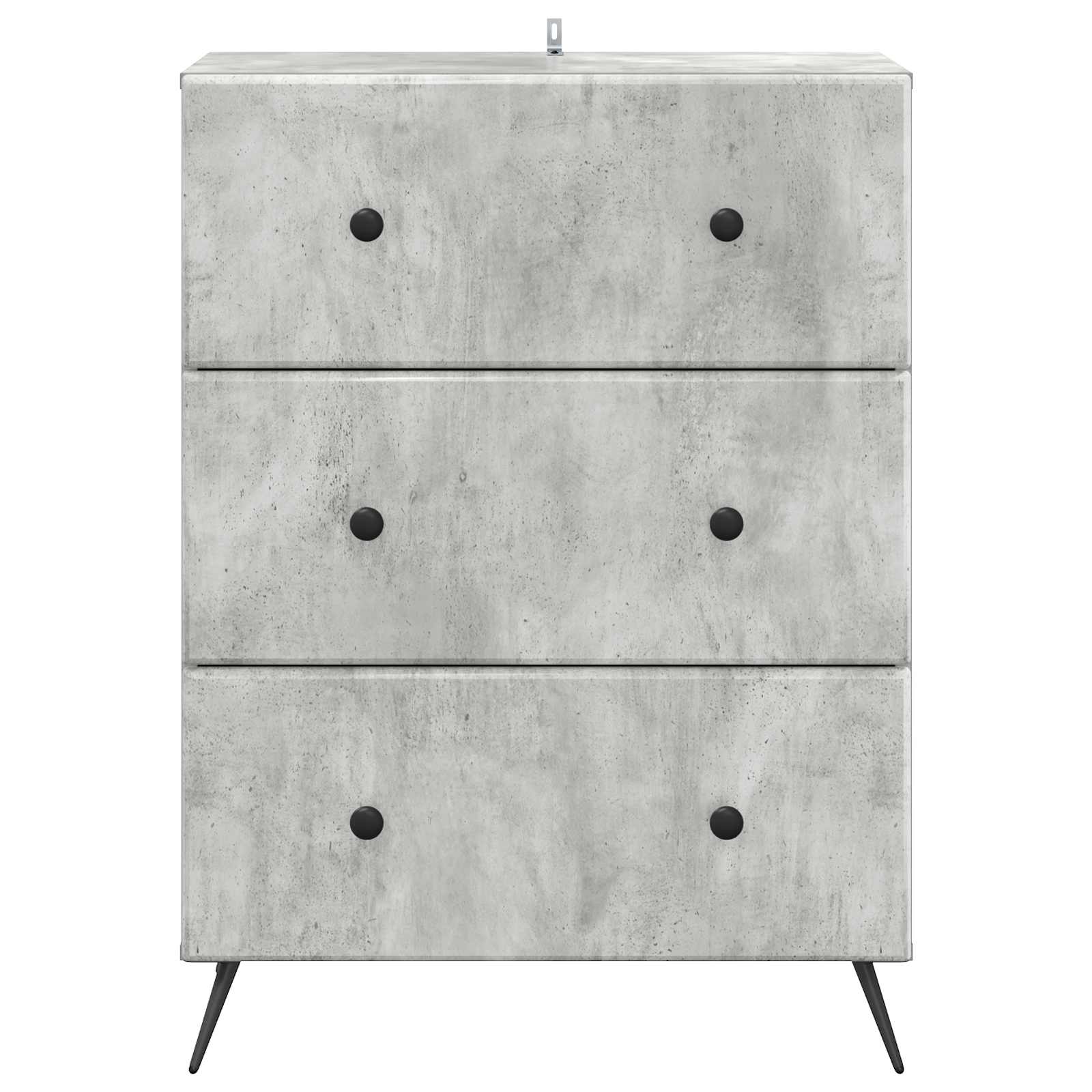 Armoire à tiroirs Gris béton 66 x 34,5 x 90 cm - XIOS