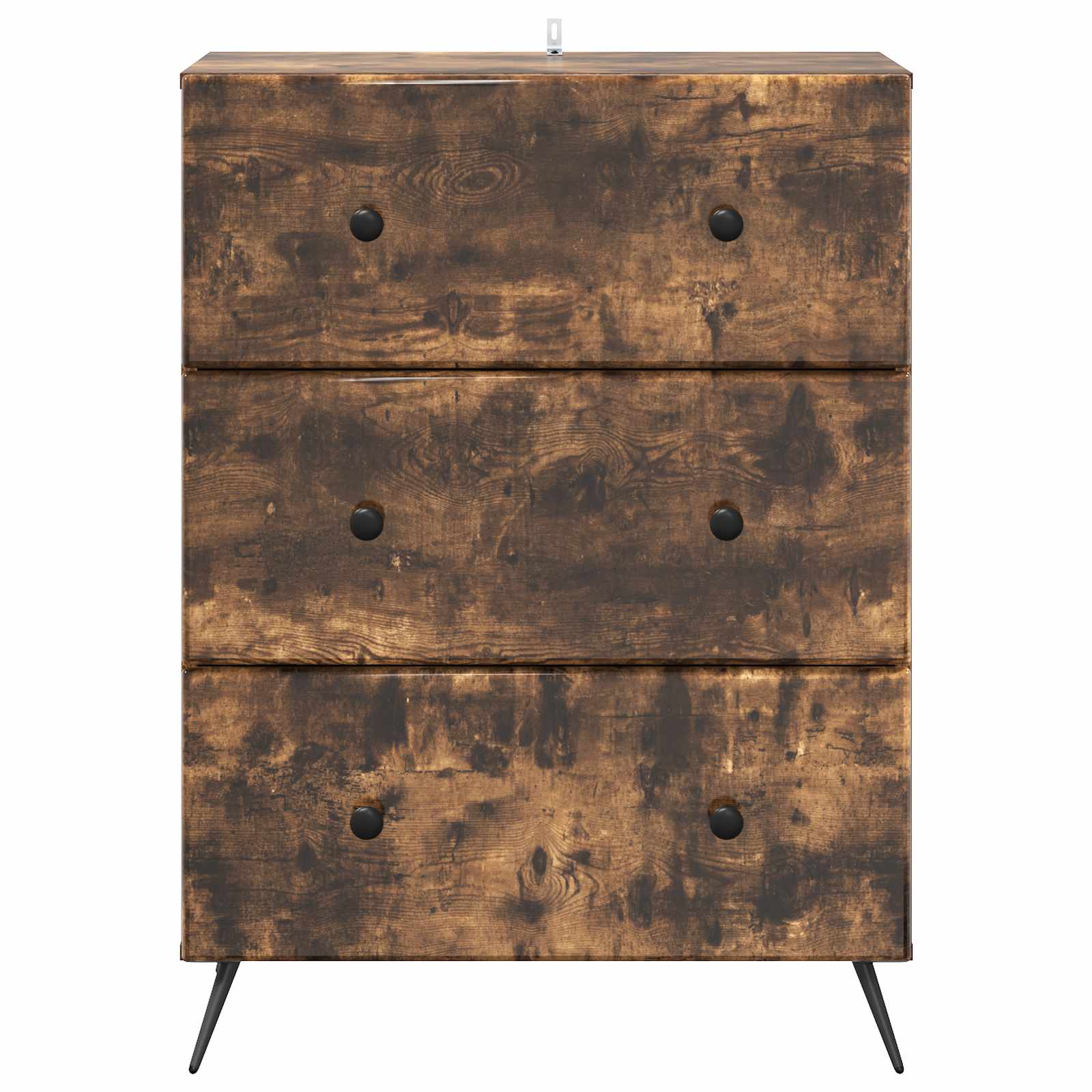 Armoire à tiroirs Chêne fumé 66 x 34,5 x 90 cm - XIOS