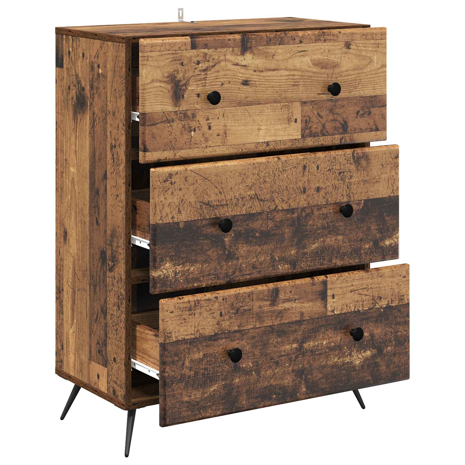 Armoire à tiroirs Bois ancien 66 x 34,5 x 90 cm - XIOS
