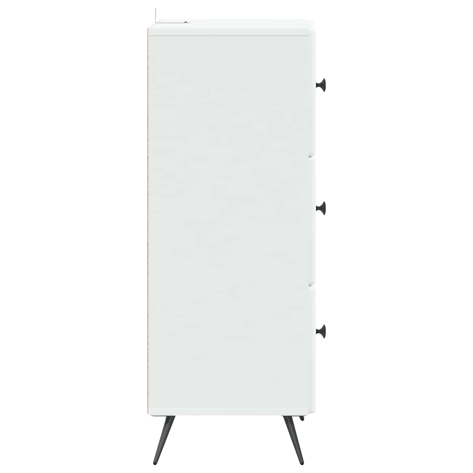 Armoire à tiroirs Blanc 33 x 34,5 x 90 cm Bois d'ingénierie - XIOS