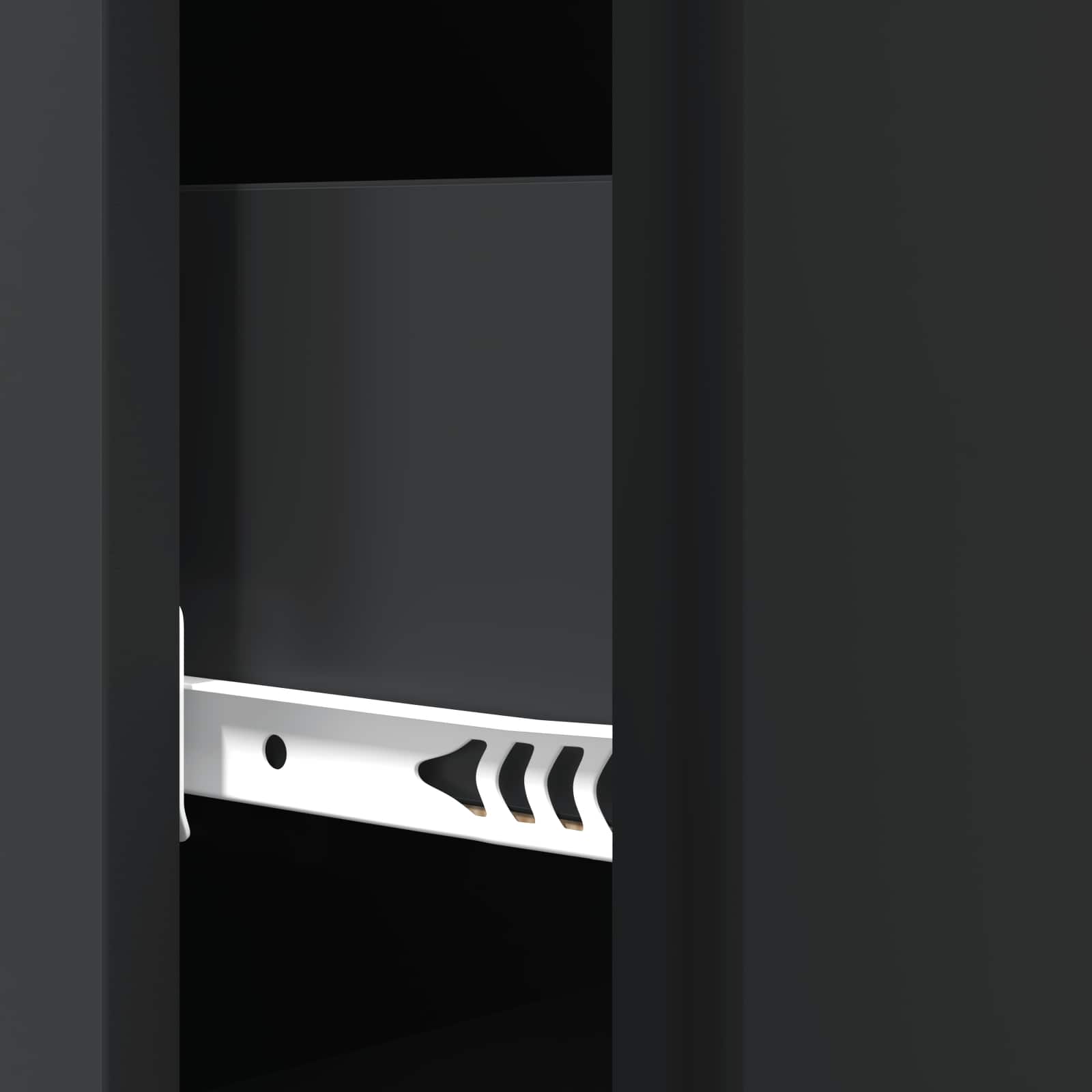 Armoire à tiroirs Noir 33 x 34,5 x 90 cm Bois d'ingénierie - XIOS