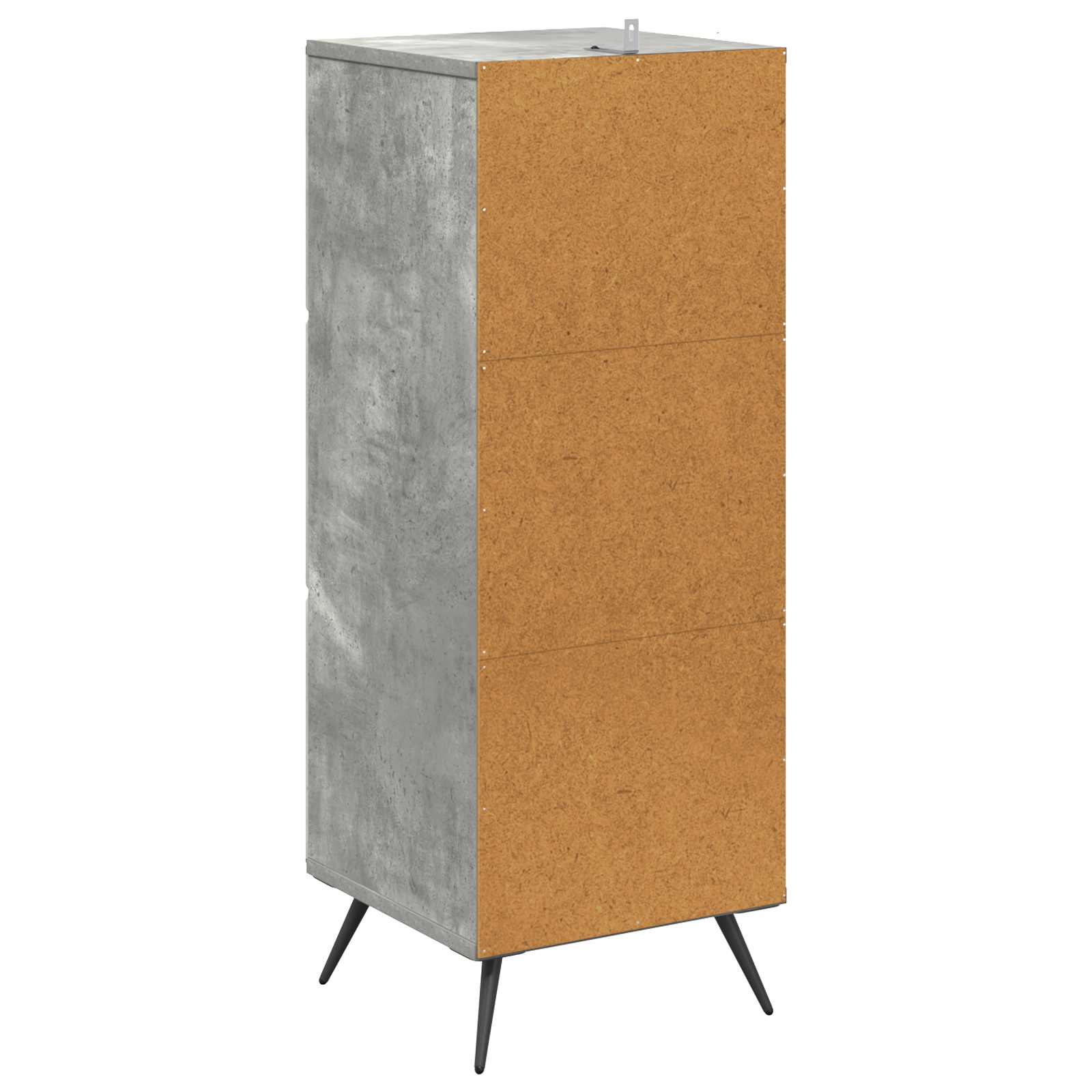 Armoire à tiroirs Gris béton 33 x 34,5 x 90 cm - XIOS