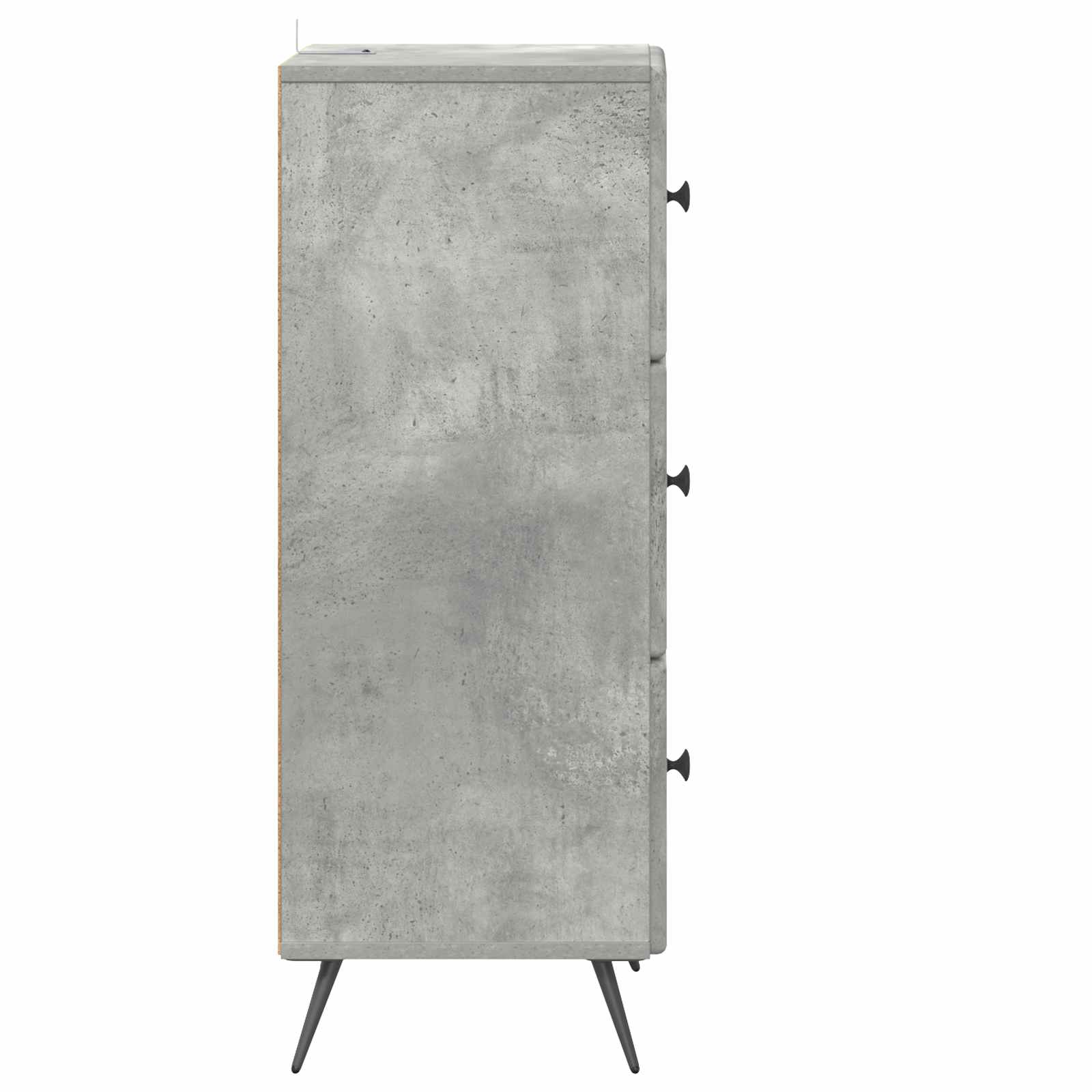 Armoire à tiroirs Gris béton 33 x 34,5 x 90 cm - XIOS