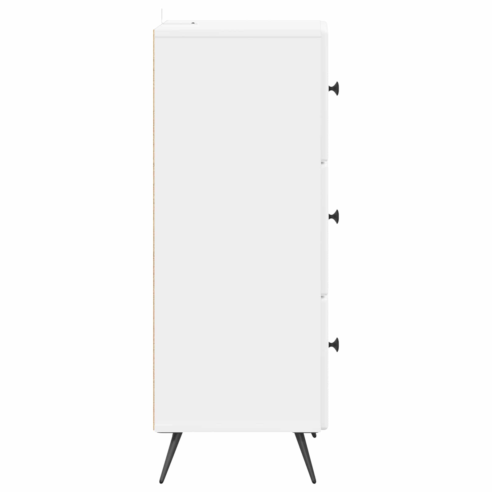 Armoire à tiroirs Blanc brillant 33 x 34,5 x 90 cm - XIOS