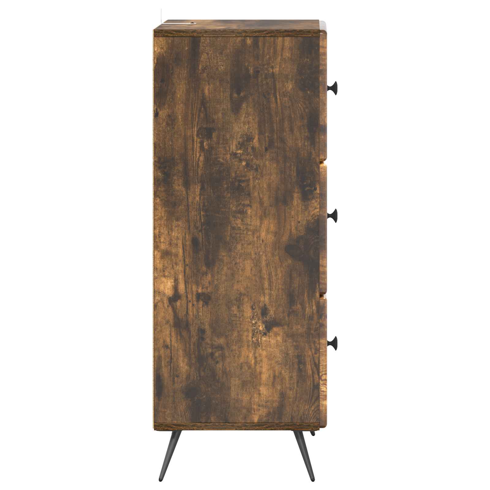 Armoire à tiroirs Chêne fumé 33 x 34,5 x 90 cm - XIOS