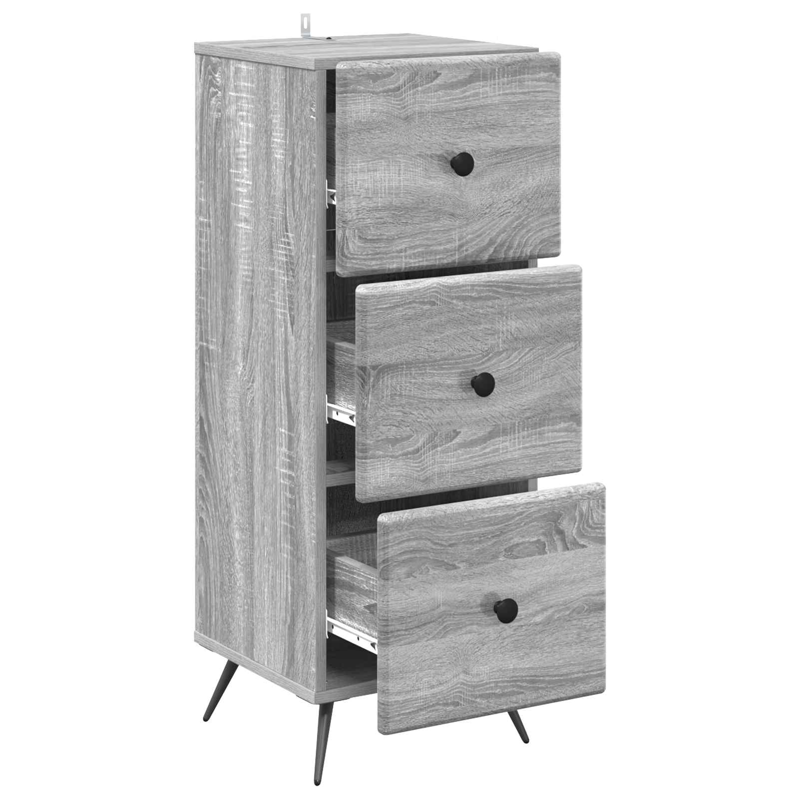 Armoire à tiroirs Sonoma gris 33 x 34,5 x 90 cm - XIOS