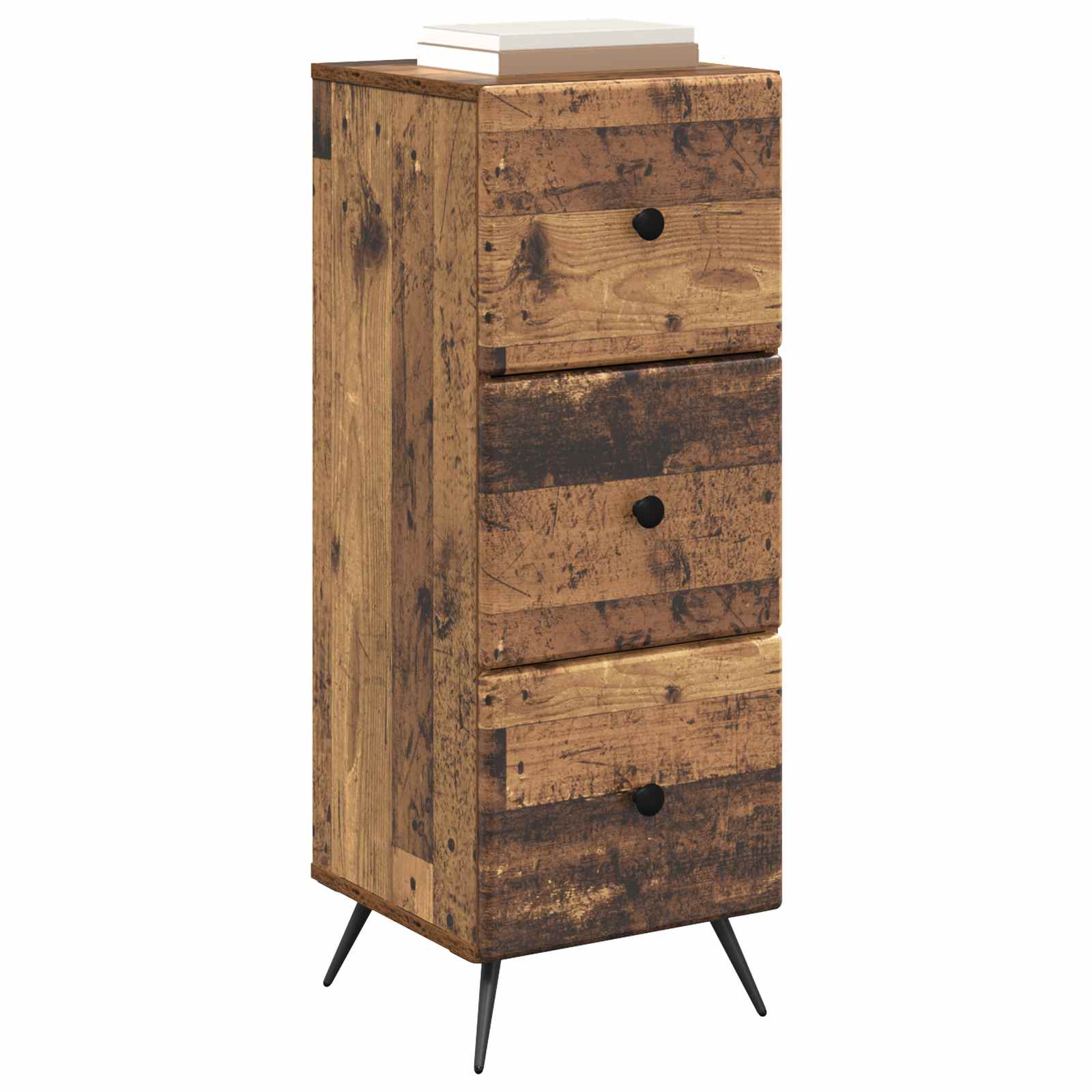 Armoire à tiroirs Bois ancien 33 x 34,5 x 90 cm - XIOS