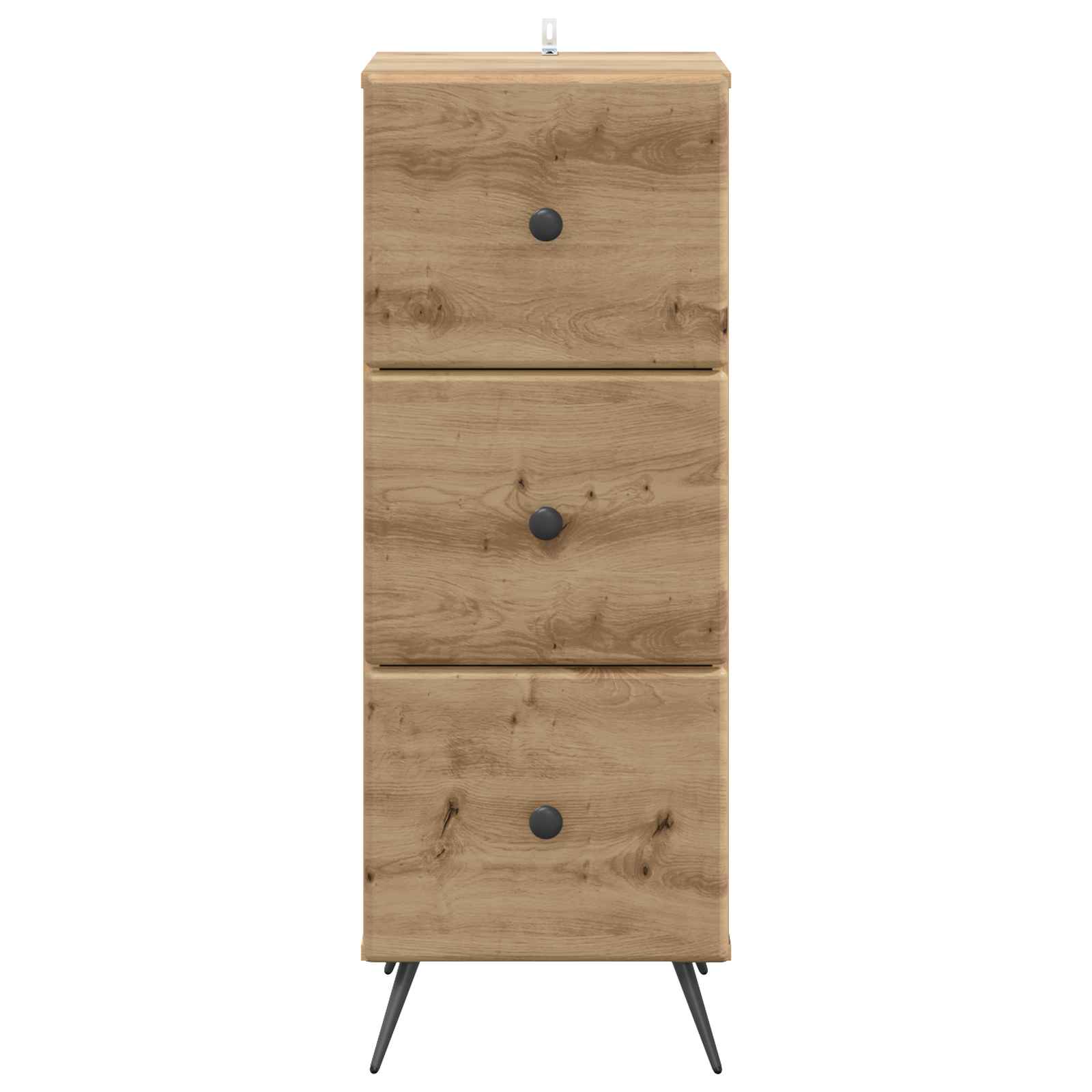 Armoire à tiroirs Chêne artisanal 33 x 34,5 x 90 cm - XIOS