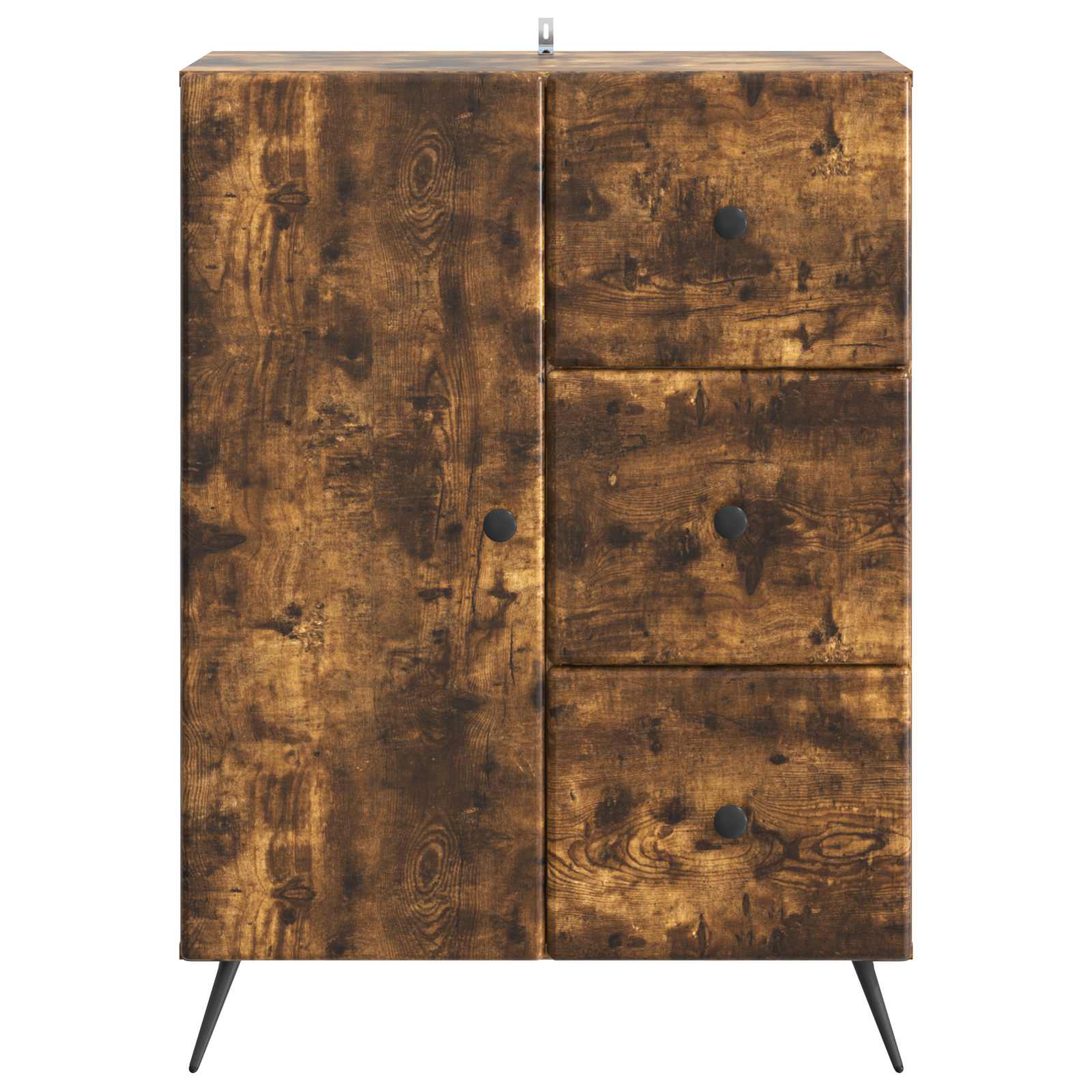 Buffet Chêne fumé 66 x 34,5 x 90 cm Bois d'ingénierie - XIOS
