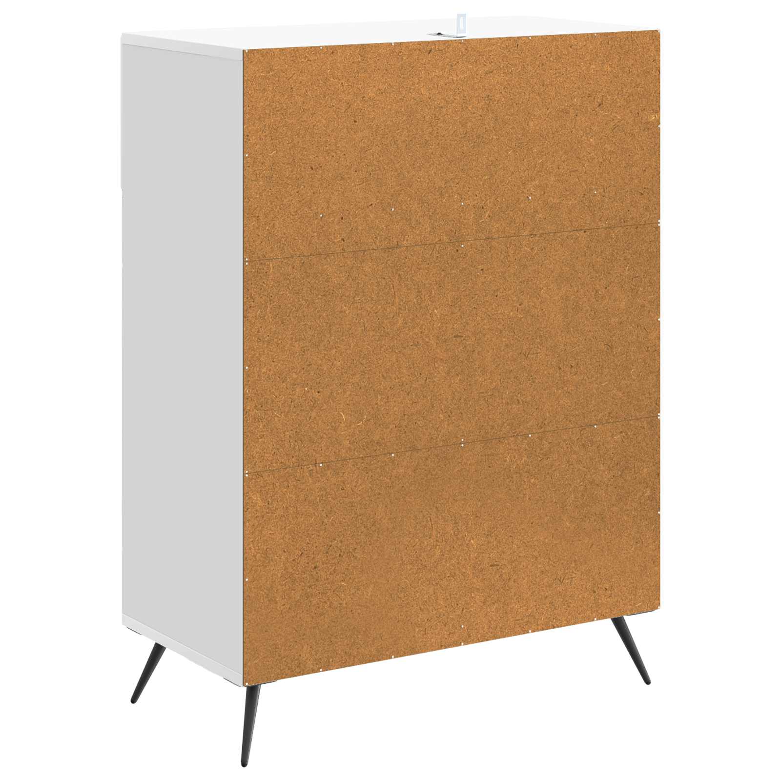 Buffet Blanc brillant 66 x 34,5 x 90 cm Bois d'ingénierie - XIOS