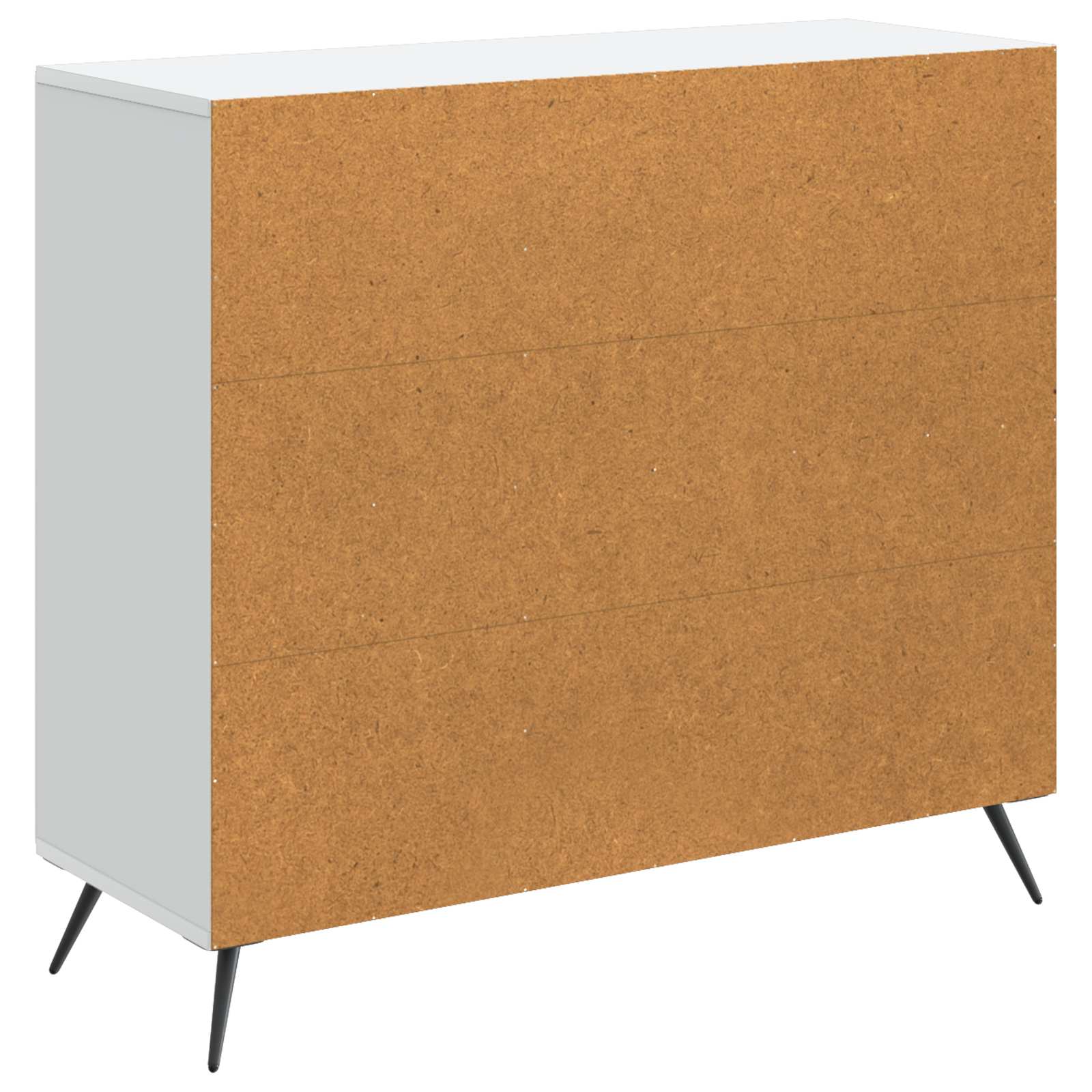 Buffet Blanc 89 x 34,5 x 80 cm Bois d'ingénierie - XIOS
