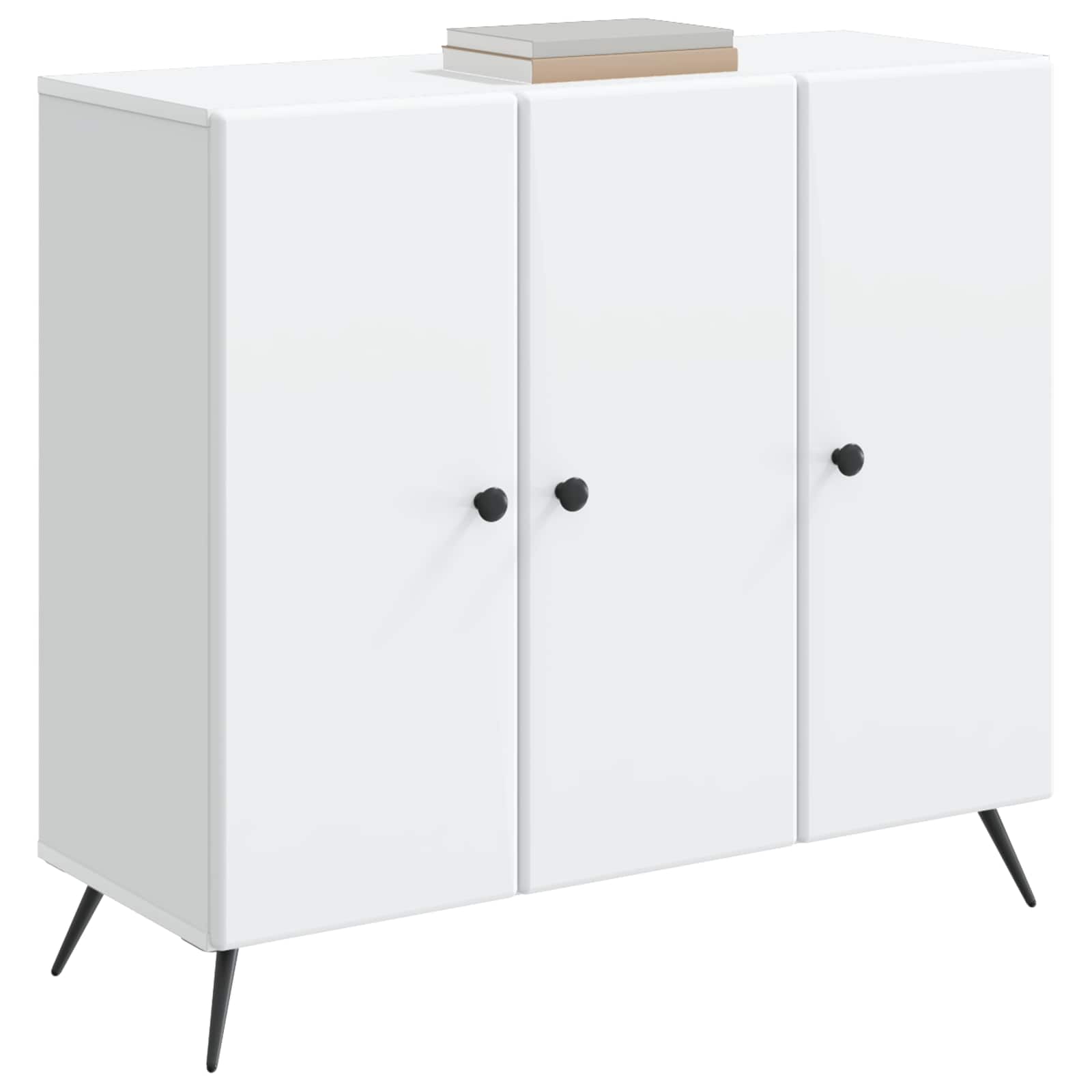 Buffet Blanc 89 x 34,5 x 80 cm Bois d'ingénierie - XIOS