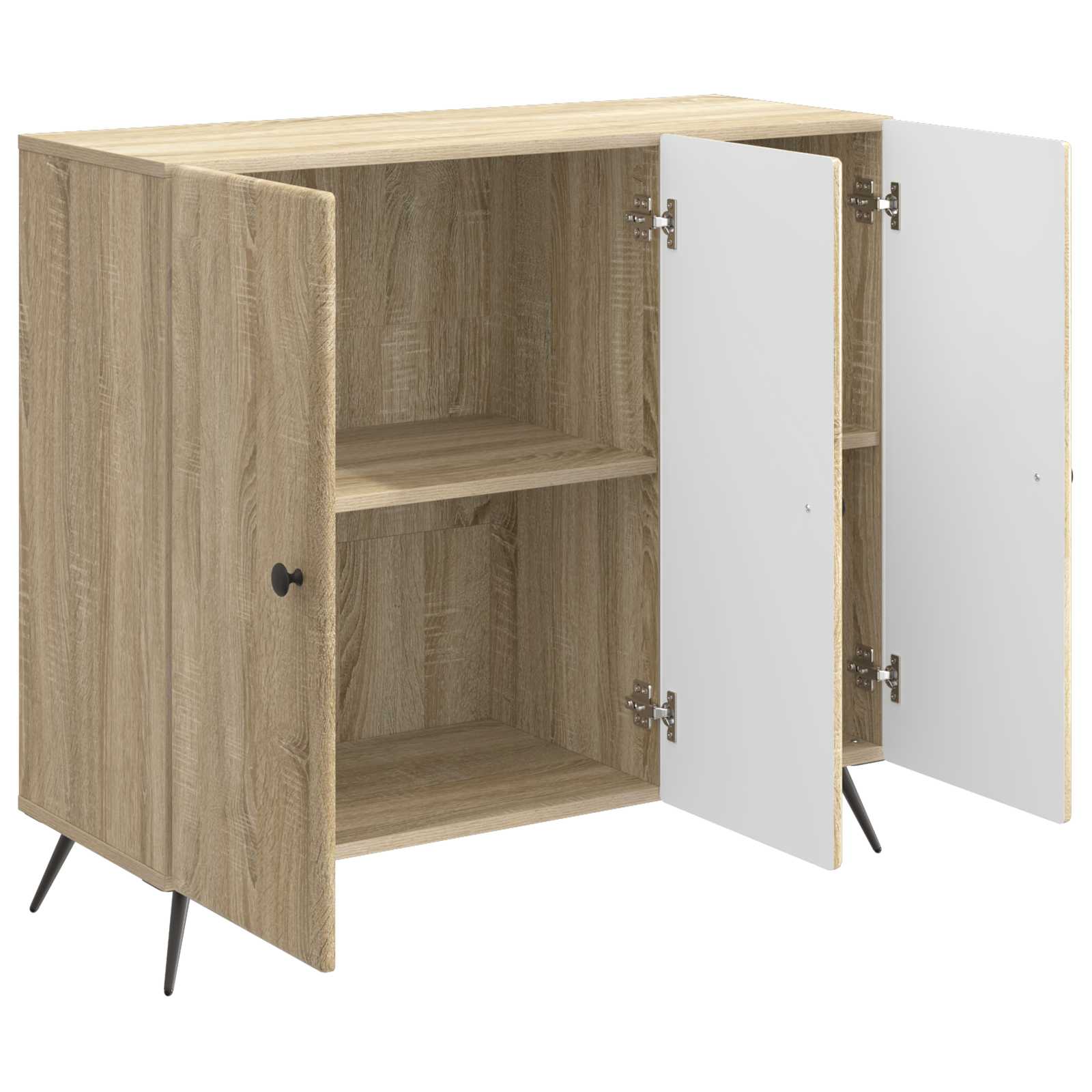 Buffet Chêne Sonoma 89 x 34,5 x 80 cm Bois d'ingénierie - XIOS