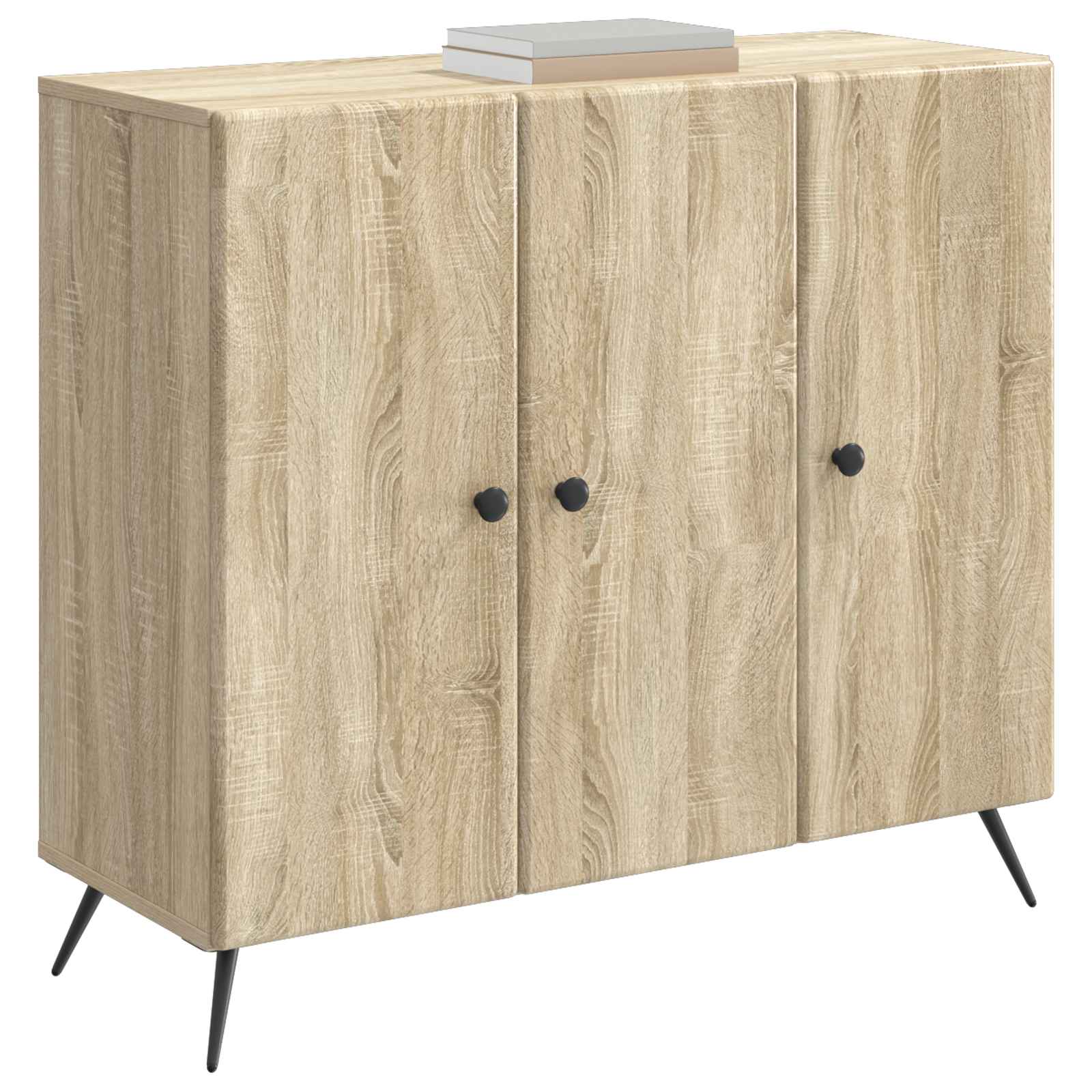 Buffet Chêne Sonoma 89 x 34,5 x 80 cm Bois d'ingénierie - XIOS