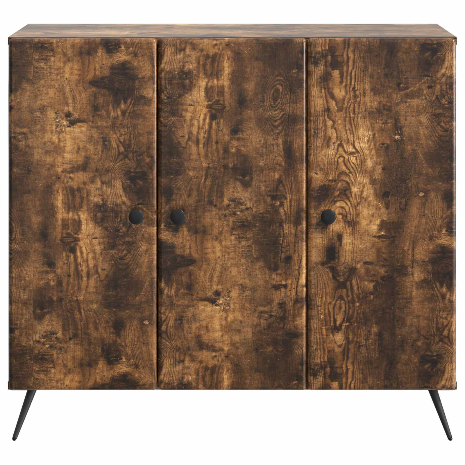 Buffet Chêne fumé 89 x 34,5 x 80 cm Bois d'ingénierie - XIOS