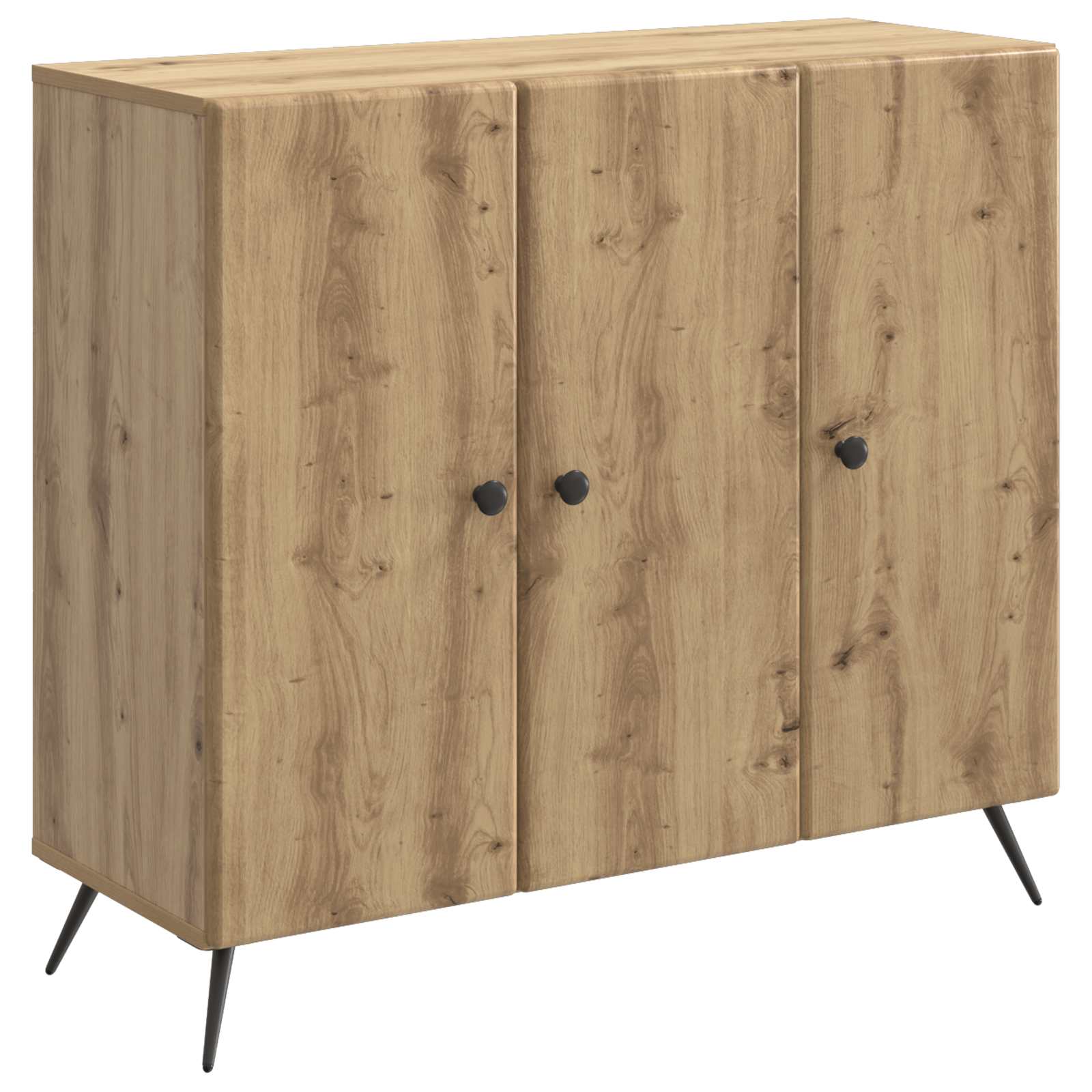 Buffet Chêne artisanal 89 x 34,5 x 80 cm Bois d'ingénierie - XIOS