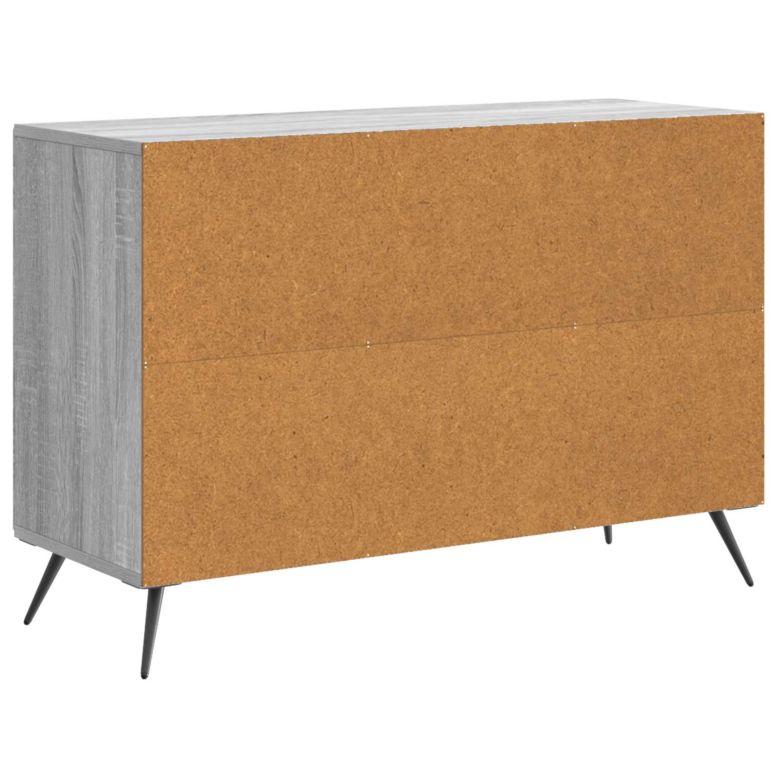 Buffet Sonoma gris 89 x 34,5 x 60 cm Bois d'ingénierie - XIOS