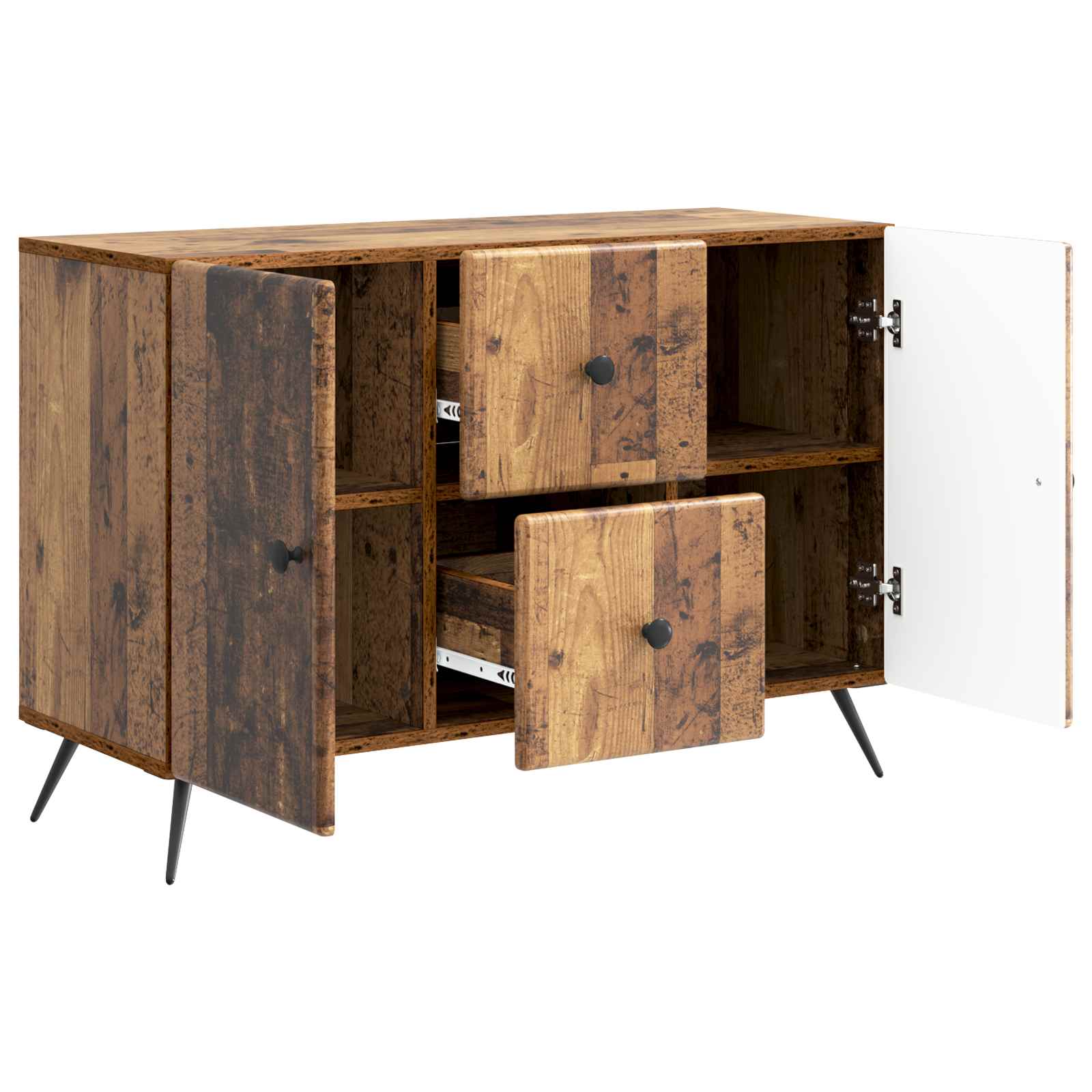 Buffet Bois ancien 89 x 34,5 x 60 cm Bois d'ingénierie - XIOS