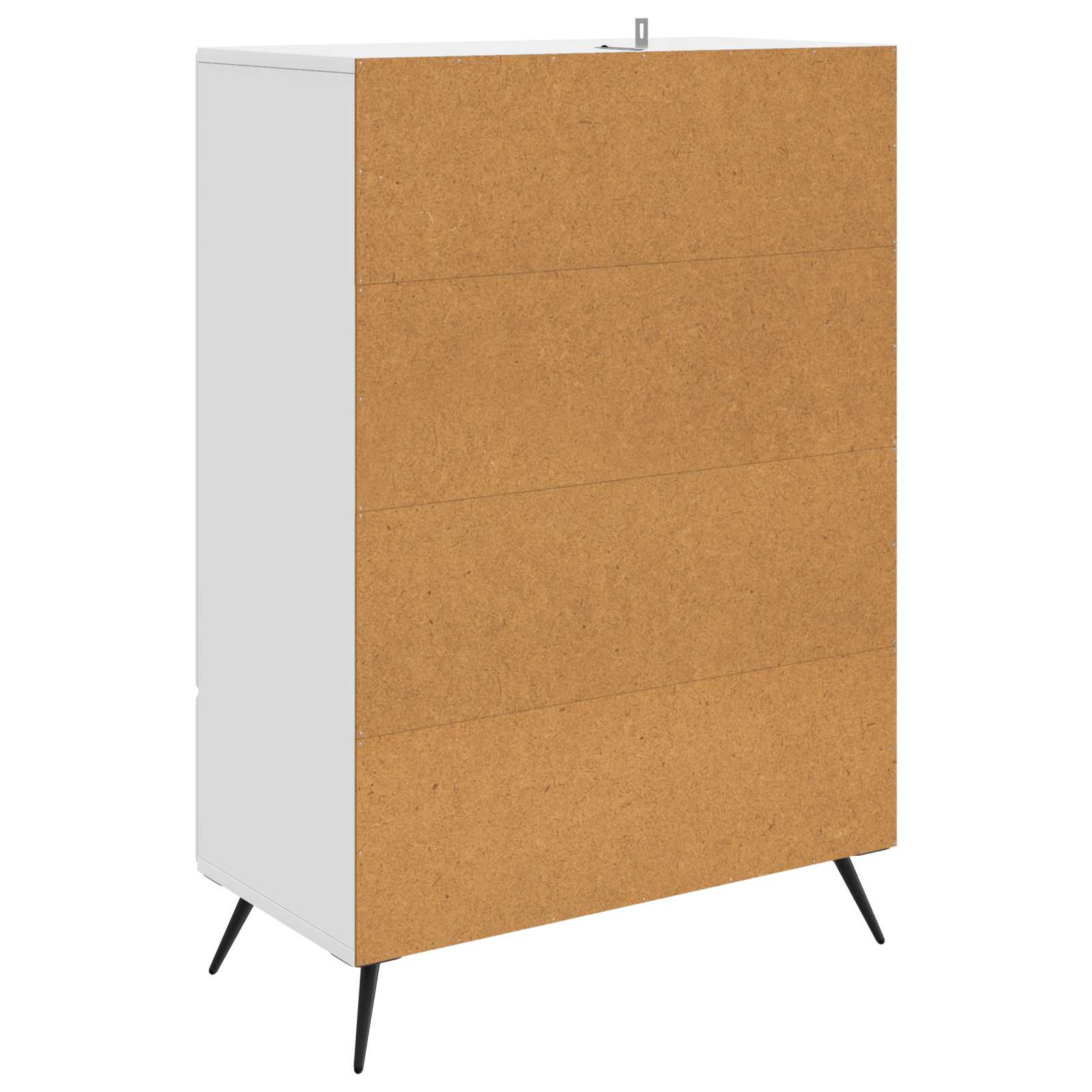 Buffet avec tiroir Blanc 66 x 34,5 x 95 cm Bois d'ingénierie - XIOS