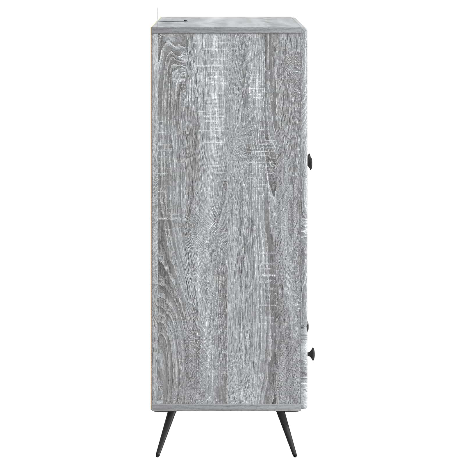 Buffet Sonoma gris 66 x 34,5 x 95 cm Bois d'ingénierie - XIOS