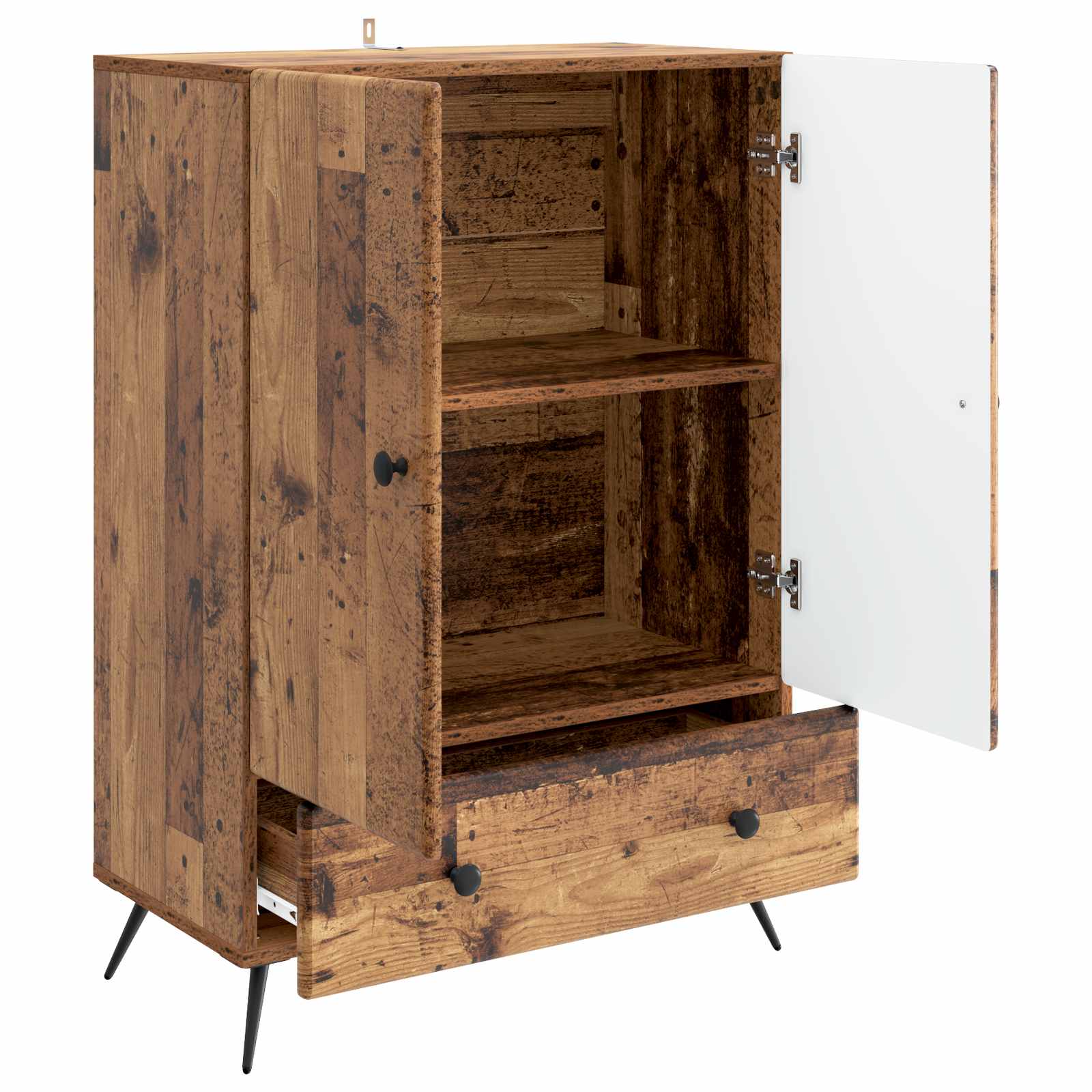 Buffet Bois ancien 66 x 34,5 x 95 cm Bois d'ingénierie - XIOS