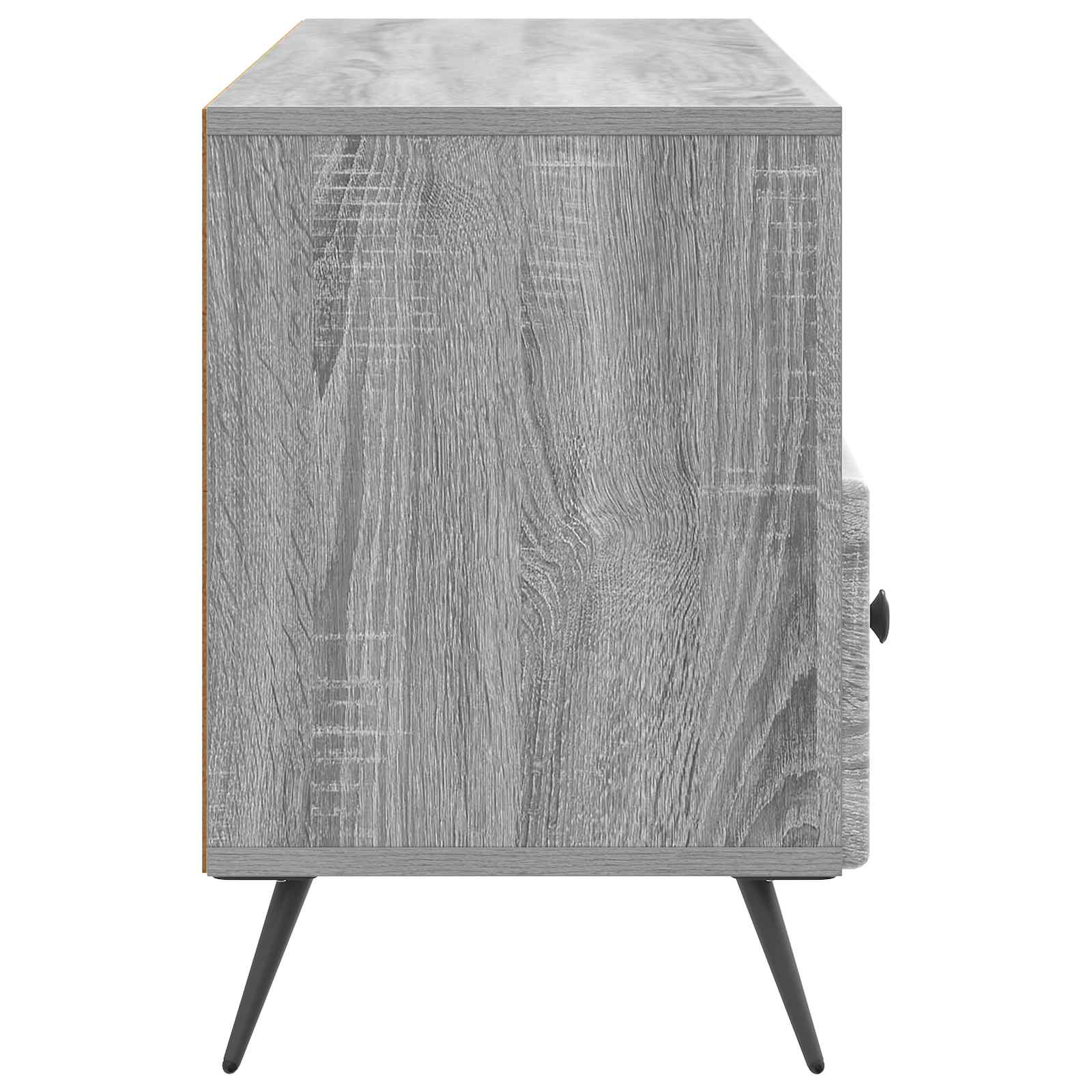 Meuble TV Sonoma gris 102 x 34,5 x 50 cm Bois d'ingénierie - XIOS