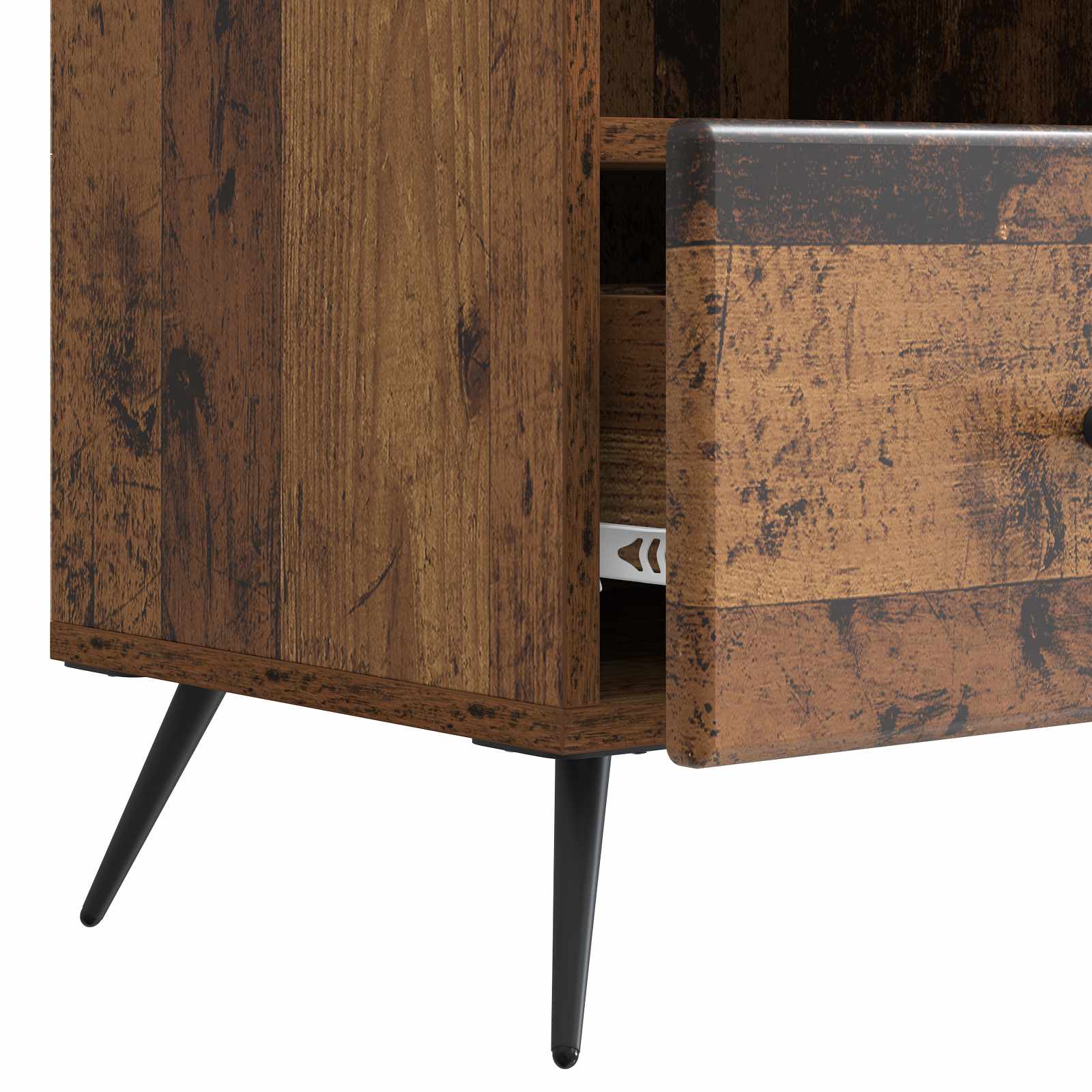 Meuble TV Bois ancien 102 x 34,5 x 50 cm Bois d'ingénierie - XIOS