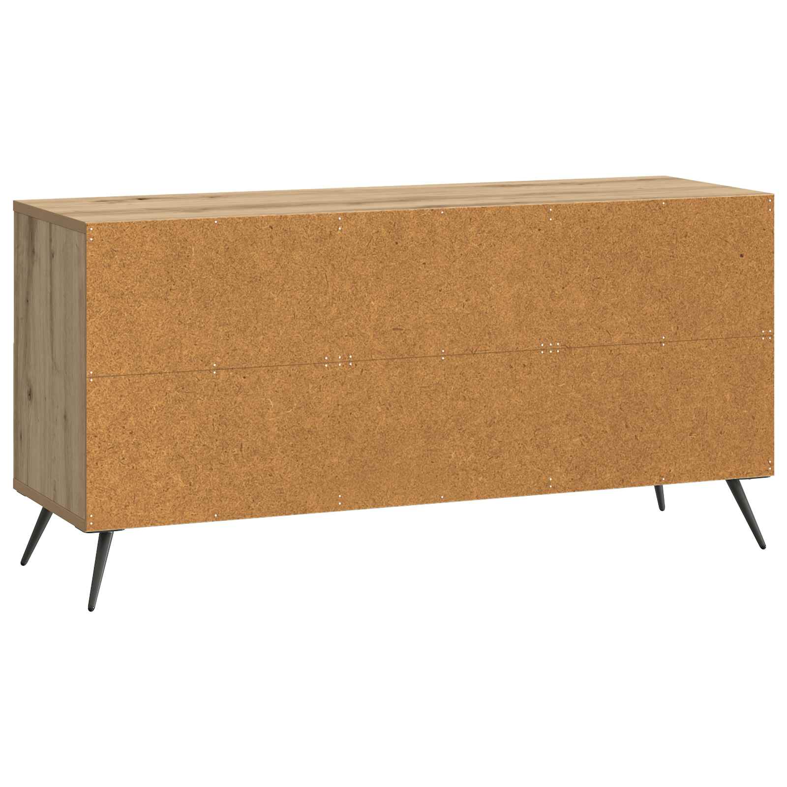 Meuble TV Chêne artisanal 102 x 34,5 x 50 cm Bois d'ingénierie - XIOS