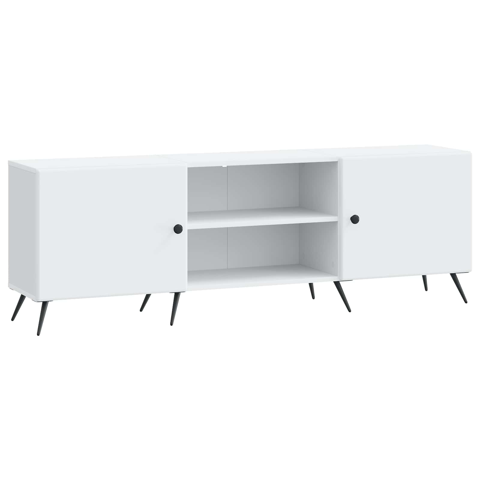 Meuble TV Blanc 150 x 31 x 50 cm Bois d'ingénierie - XIOS