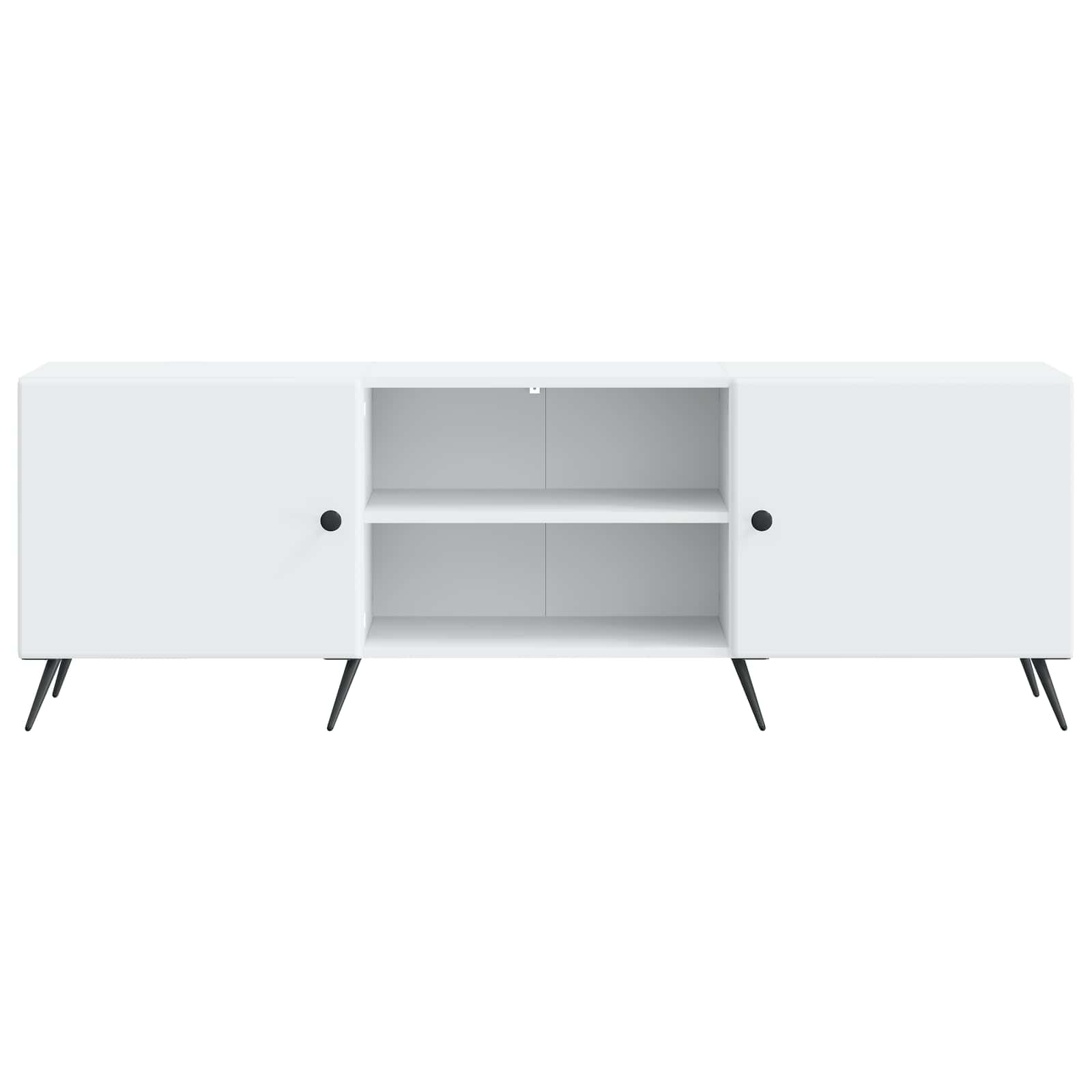 Meuble TV Blanc 150 x 31 x 50 cm Bois d'ingénierie - XIOS