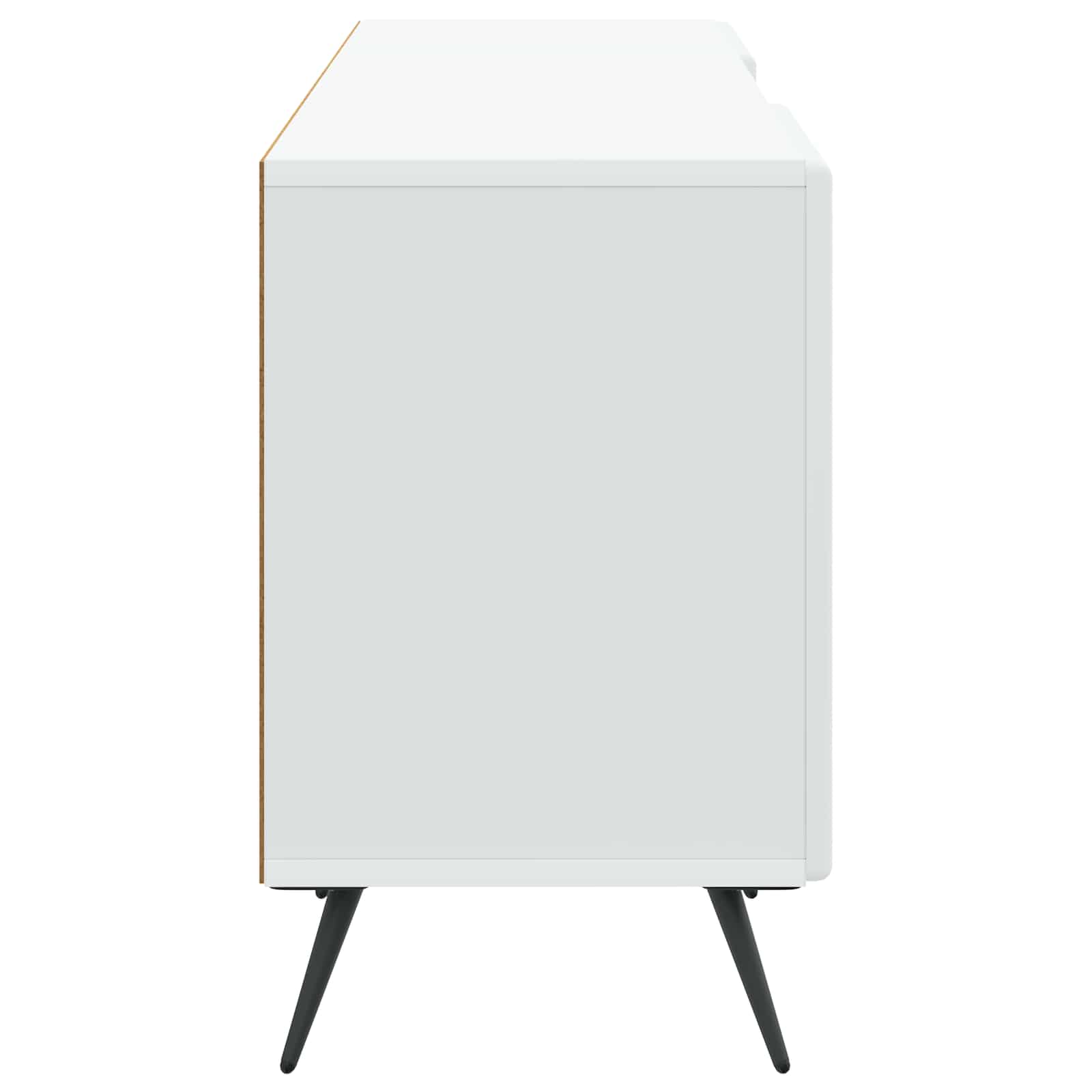 Meuble TV Blanc 150 x 31 x 50 cm Bois d'ingénierie - XIOS