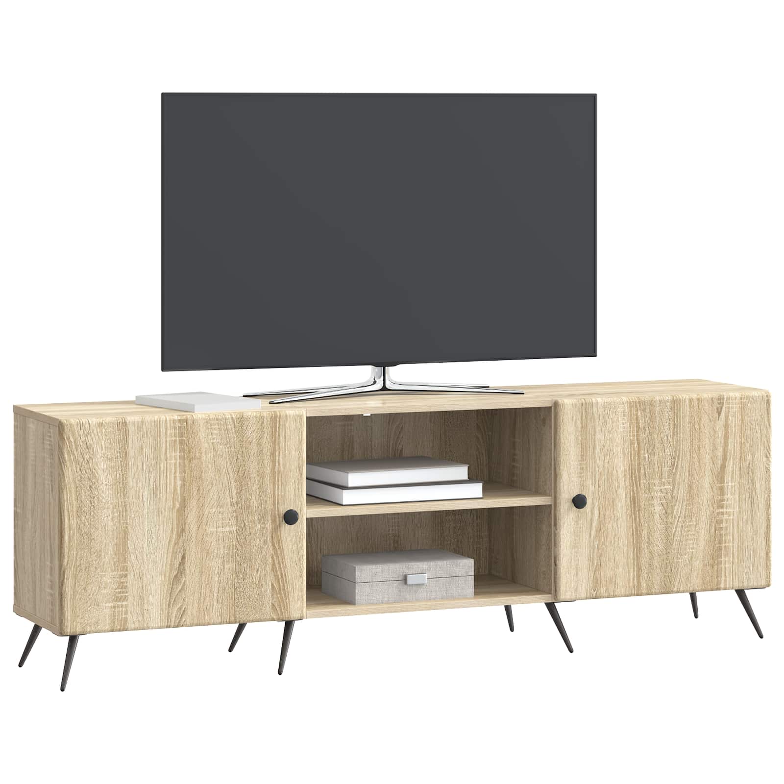 Meuble TV Chêne Sonoma 150 x 31 x 50 cm Bois d'ingénierie - XIOS