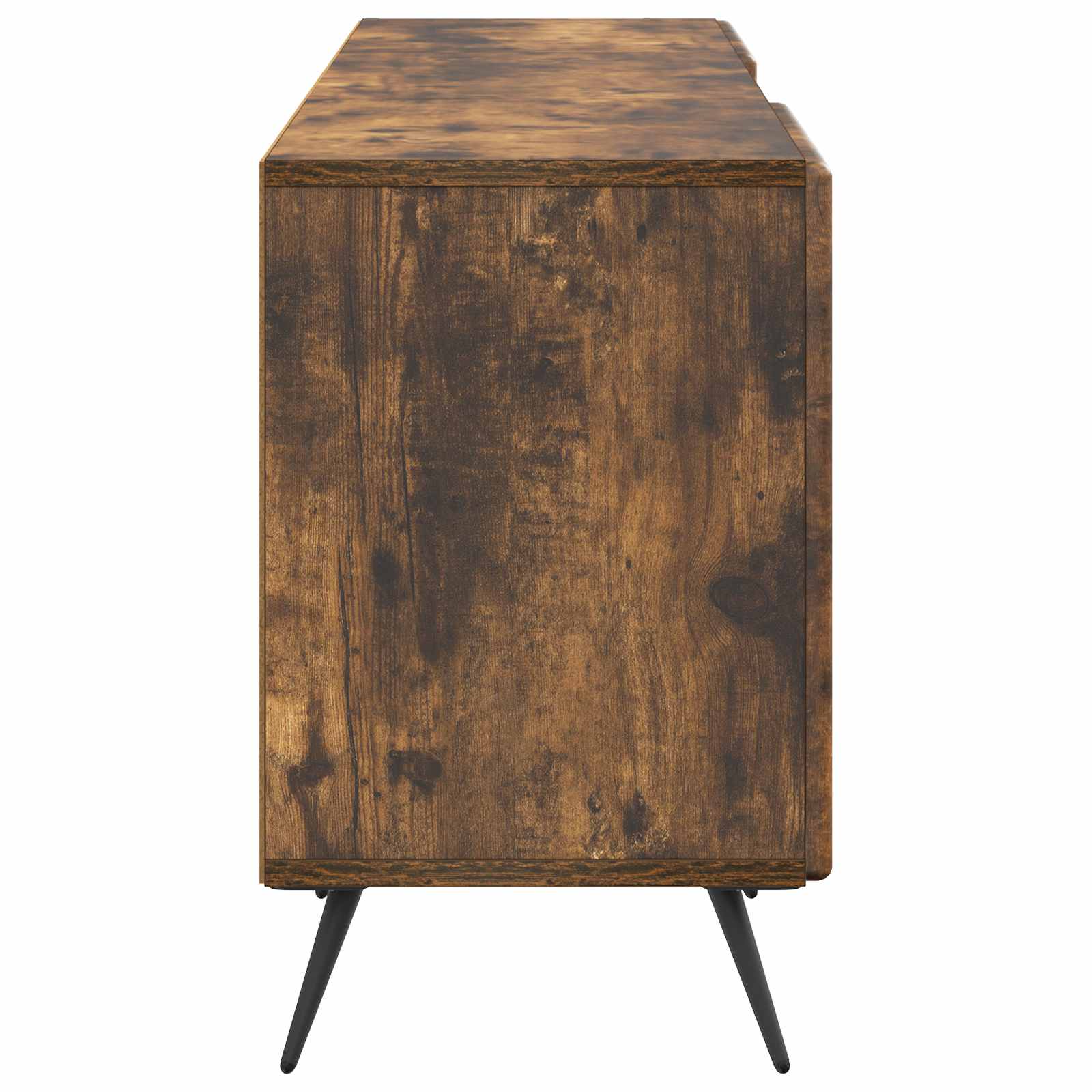 Meuble TV Chêne fumé 150 x 31 x 50 cm Bois d'ingénierie - XIOS