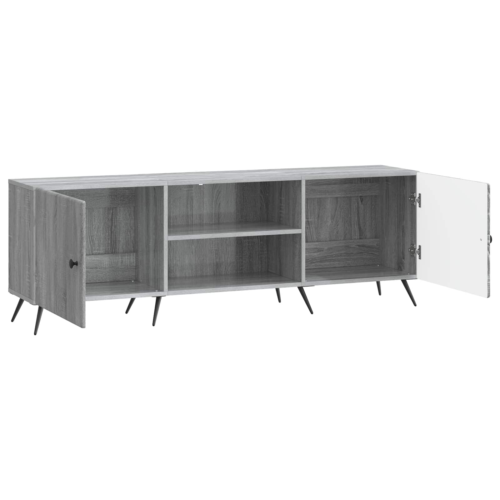 Meuble TV 150 x 31 x 50 cm Sonoma gris Bois d'ingénierie - XIOS