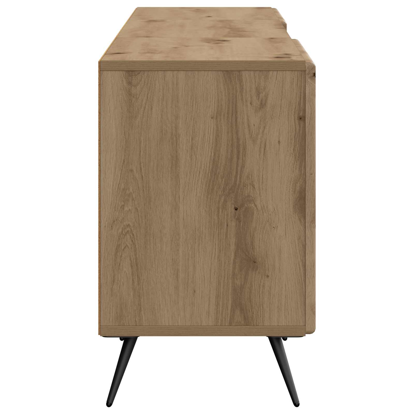 Meuble TV Chêne artisanal 150 x 31 x 50 cm Bois d'ingénierie - XIOS