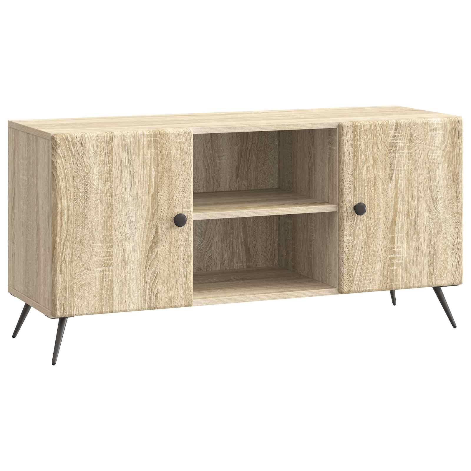 Meuble TV Chêne Sonoma 102 x 34,5 x 50 cm Bois d'ingénierie - XIOS