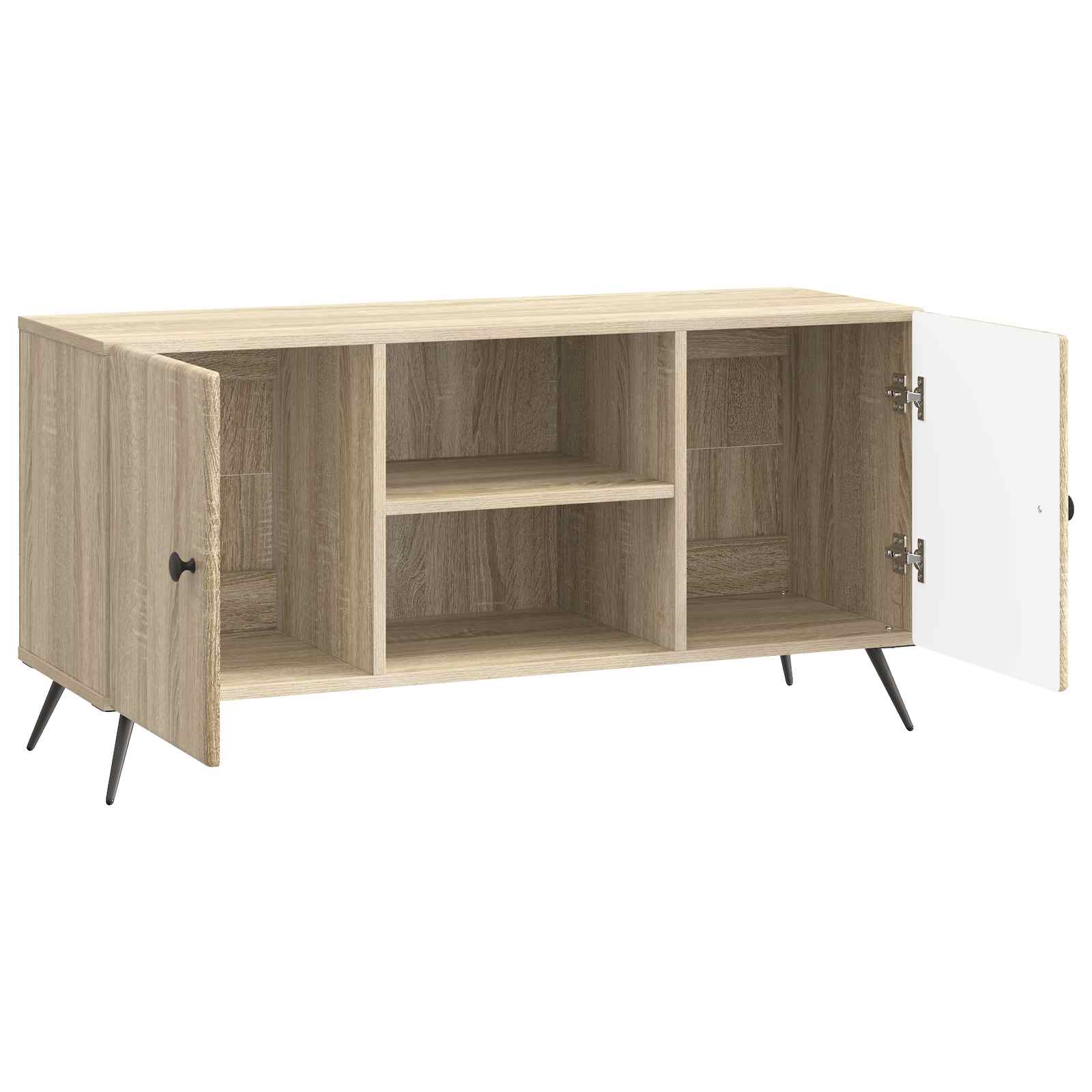 Meuble TV Chêne Sonoma 102 x 34,5 x 50 cm Bois d'ingénierie - XIOS